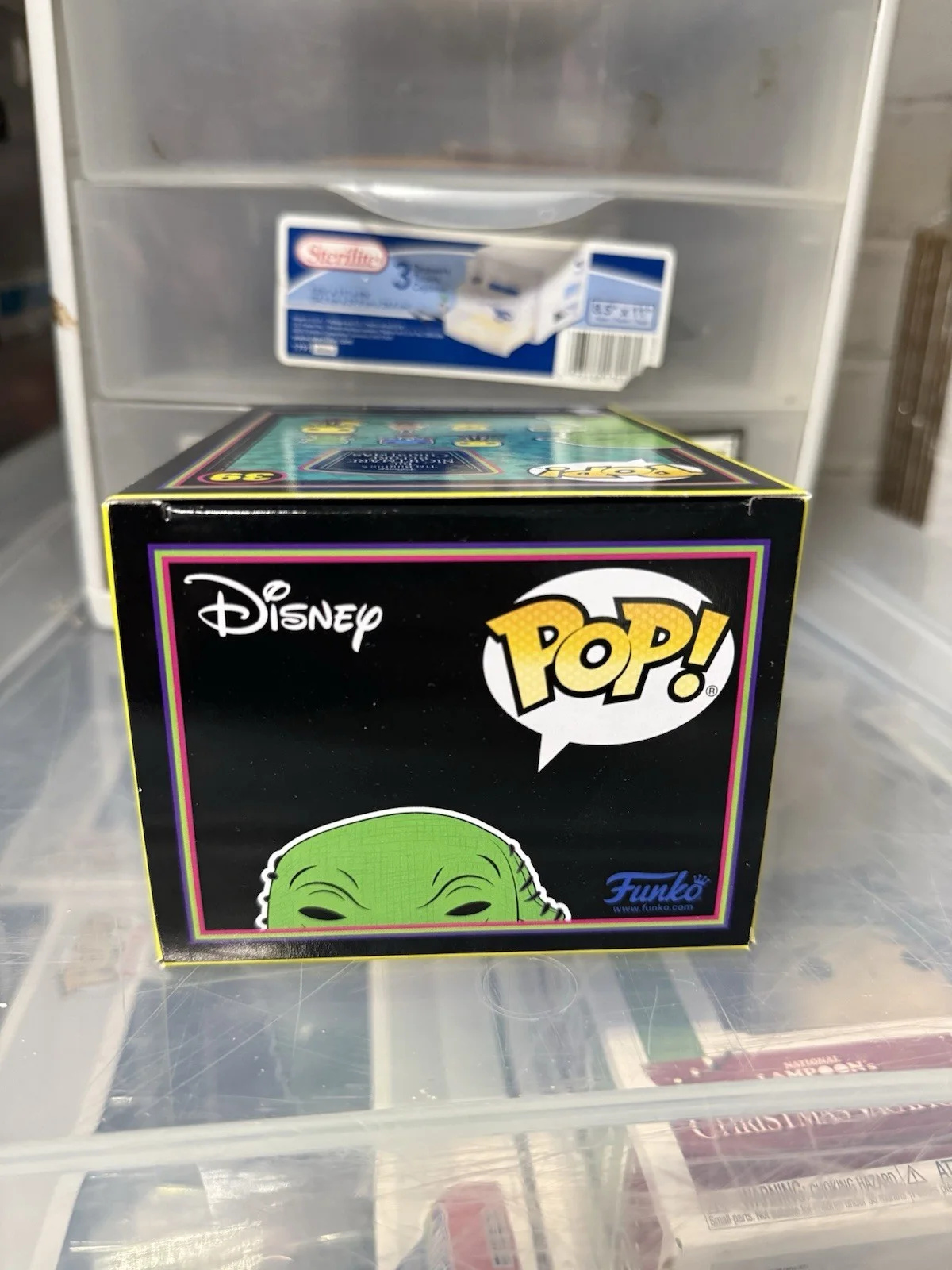 ken page — KEN PAGE SIGNED OOGIE BOOGIE BLACKLIGHT FUNKO POP 39 AUTOGRAPH BECKETT AUTH, image 5