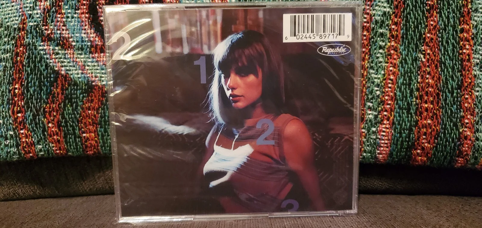 Taylor Swift Midnights SIGNED cd moonstone blue disc paramore sabrina carpenter, image 3