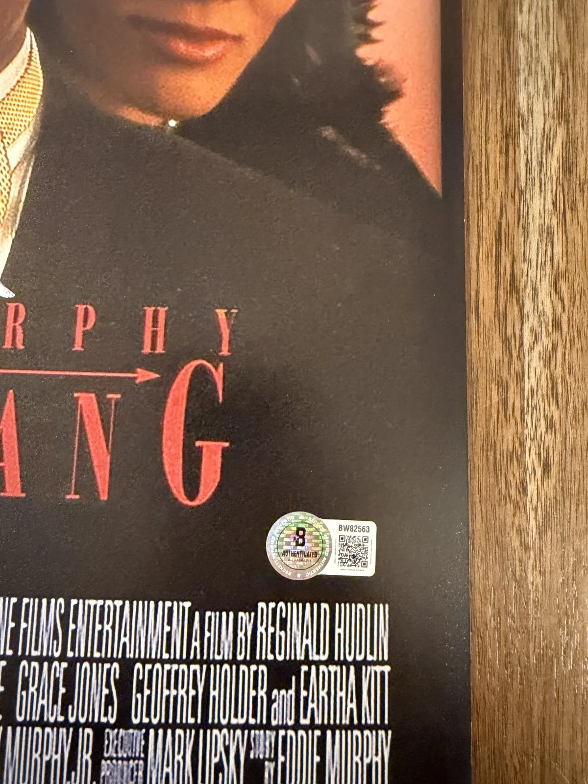 Reginald Hudlin 'Boomerang’ Movie Director Signed 12x18 Photo Beckett, изображение 2
