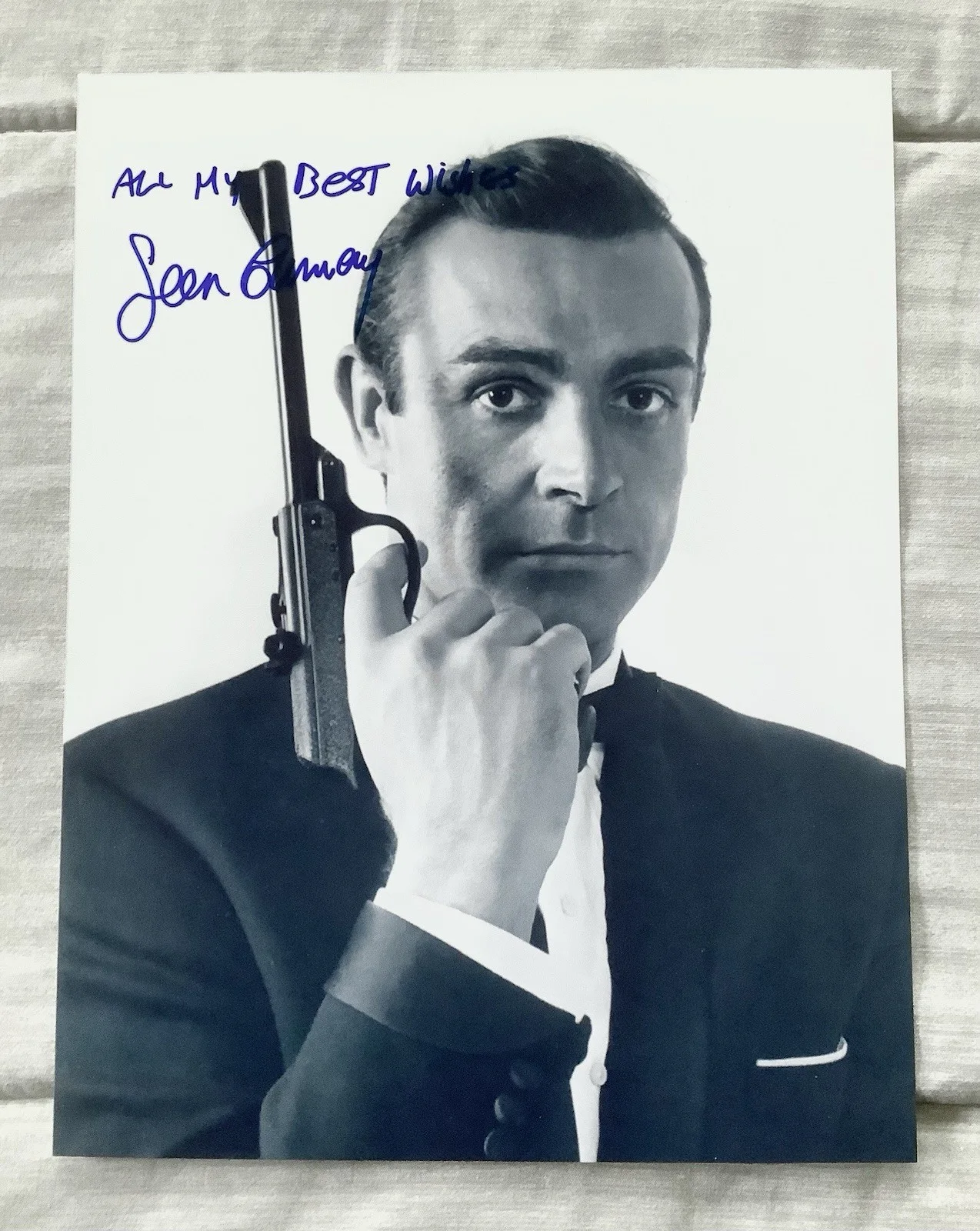 Sean Connery — 🔥SEAN CONNERY Signed Autograph 8.5x11 Photo, James Bond 007, MINT CONDITION!, изображение 5
