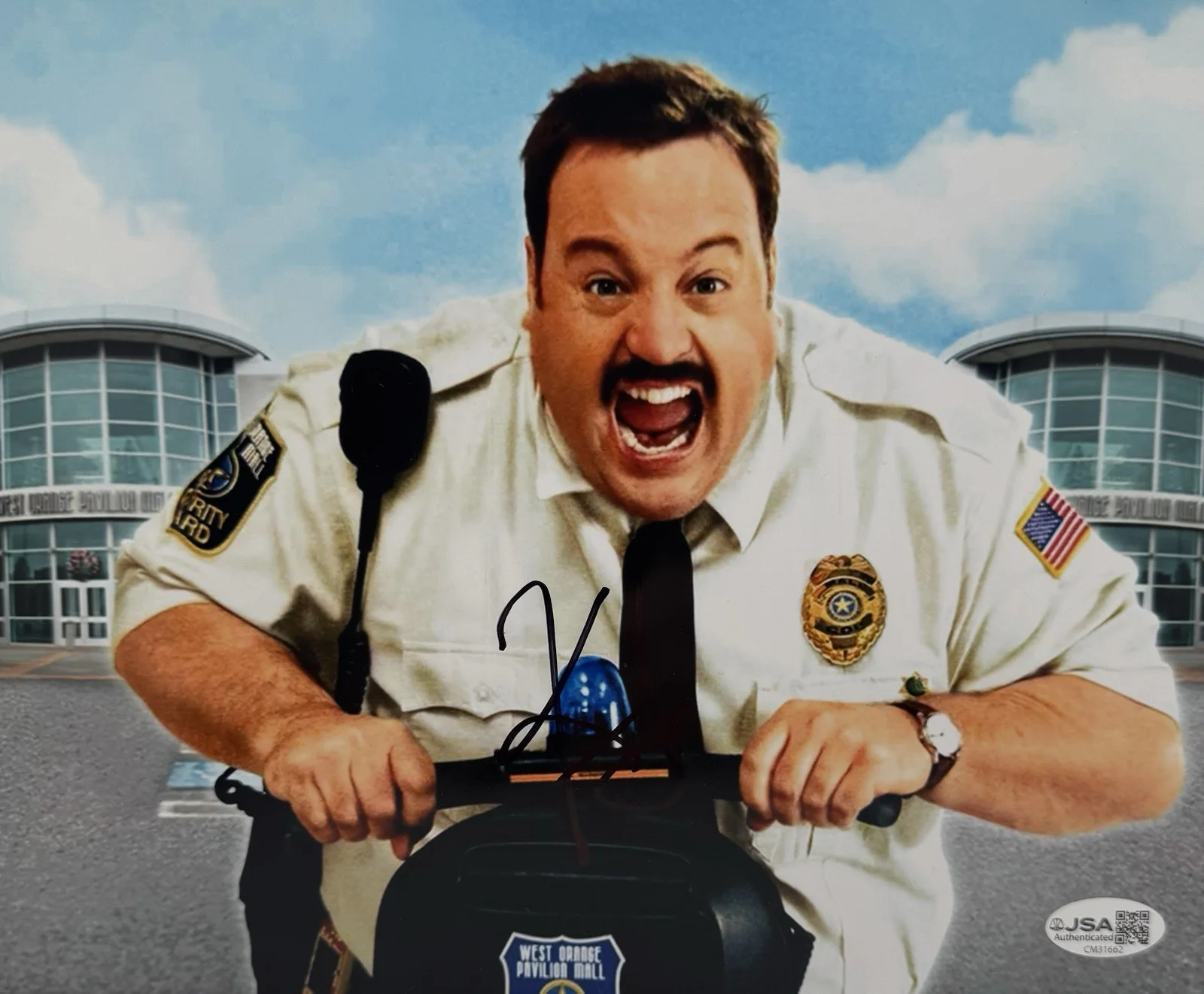 Kevin James — Kevin James Signed Autograph 8x10 Photo Pail Blart Mall Cop JSA COA Comedy