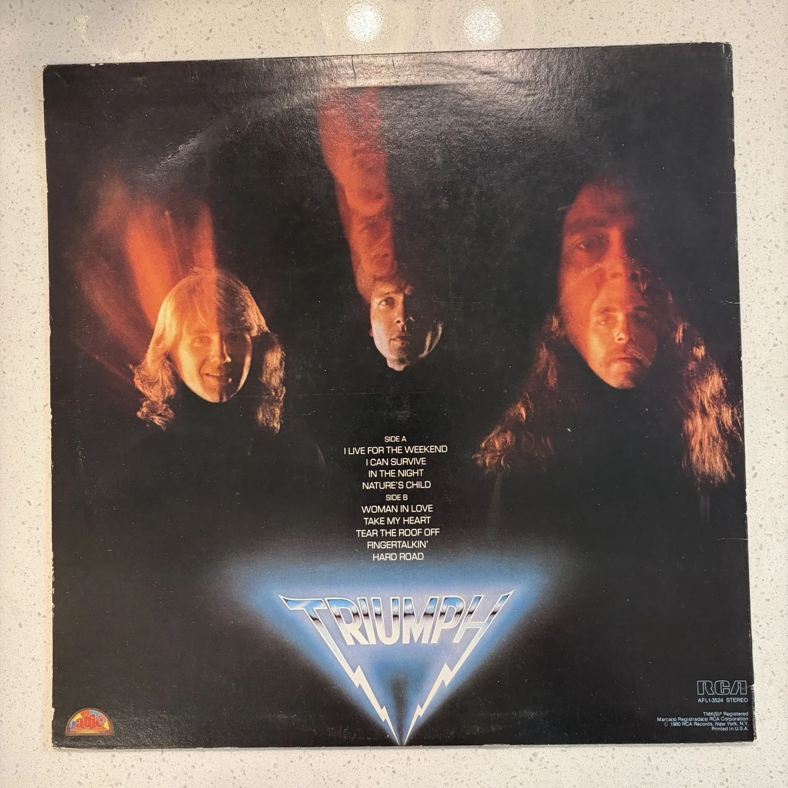 Vinyl Record LP Triumph Progressions of Power VG Original Sleeve RCA, изображение 2