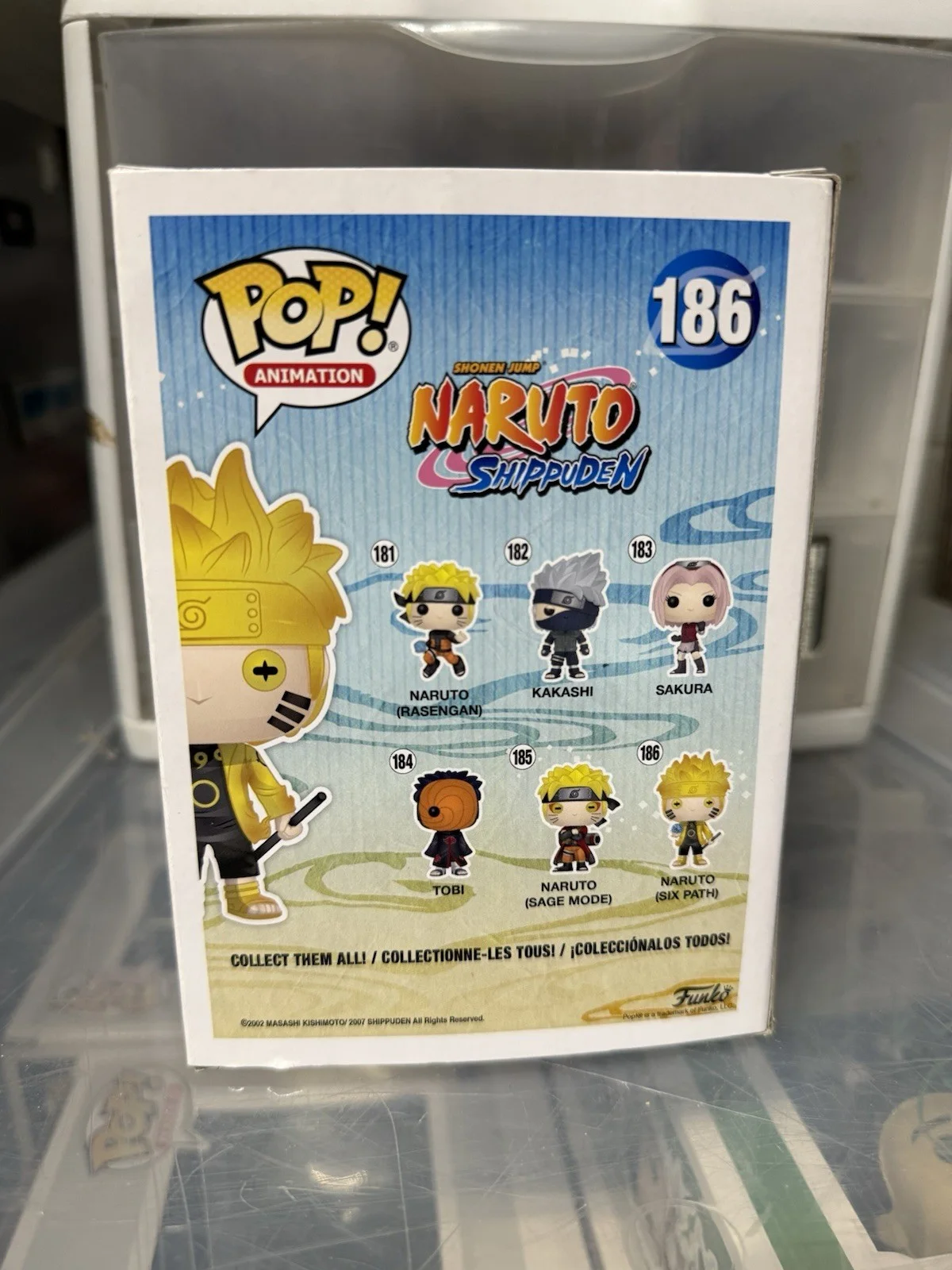 Maile Flanagan — Maile Flanagan Signed Naruto Six Path Funko Pop 186 Beckett, image 3