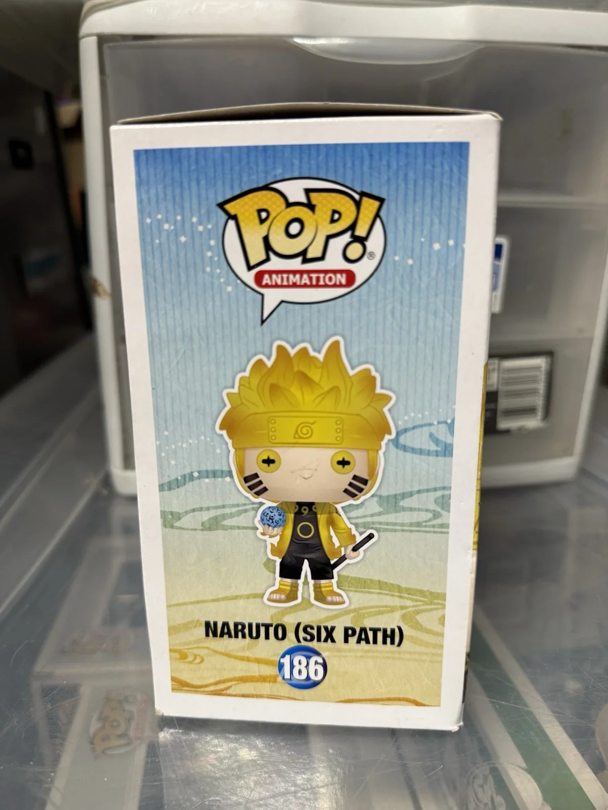 Maile Flanagan — Maile Flanagan Signed Naruto Six Path Funko Pop 186 Beckett, image 4