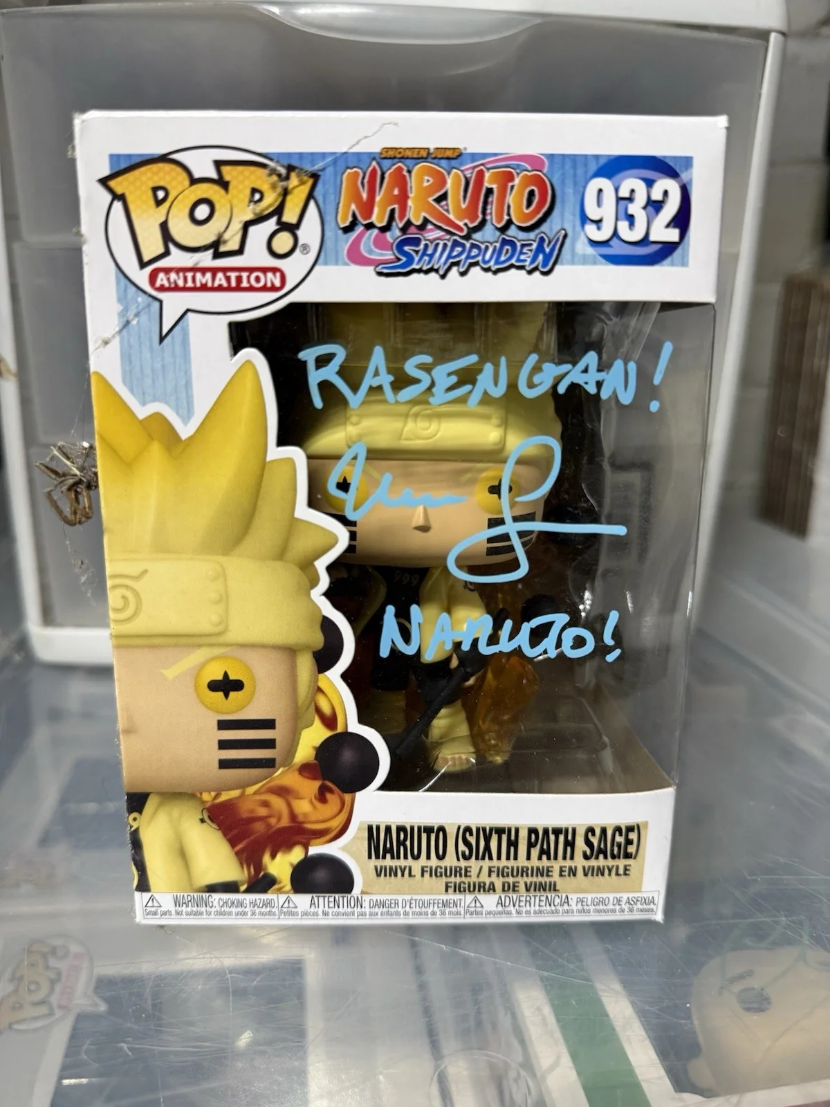Maile Flanagan — Maile Flanagan Signed Autographed Naruto Six Path Sage Funko Pop Beckett COA D