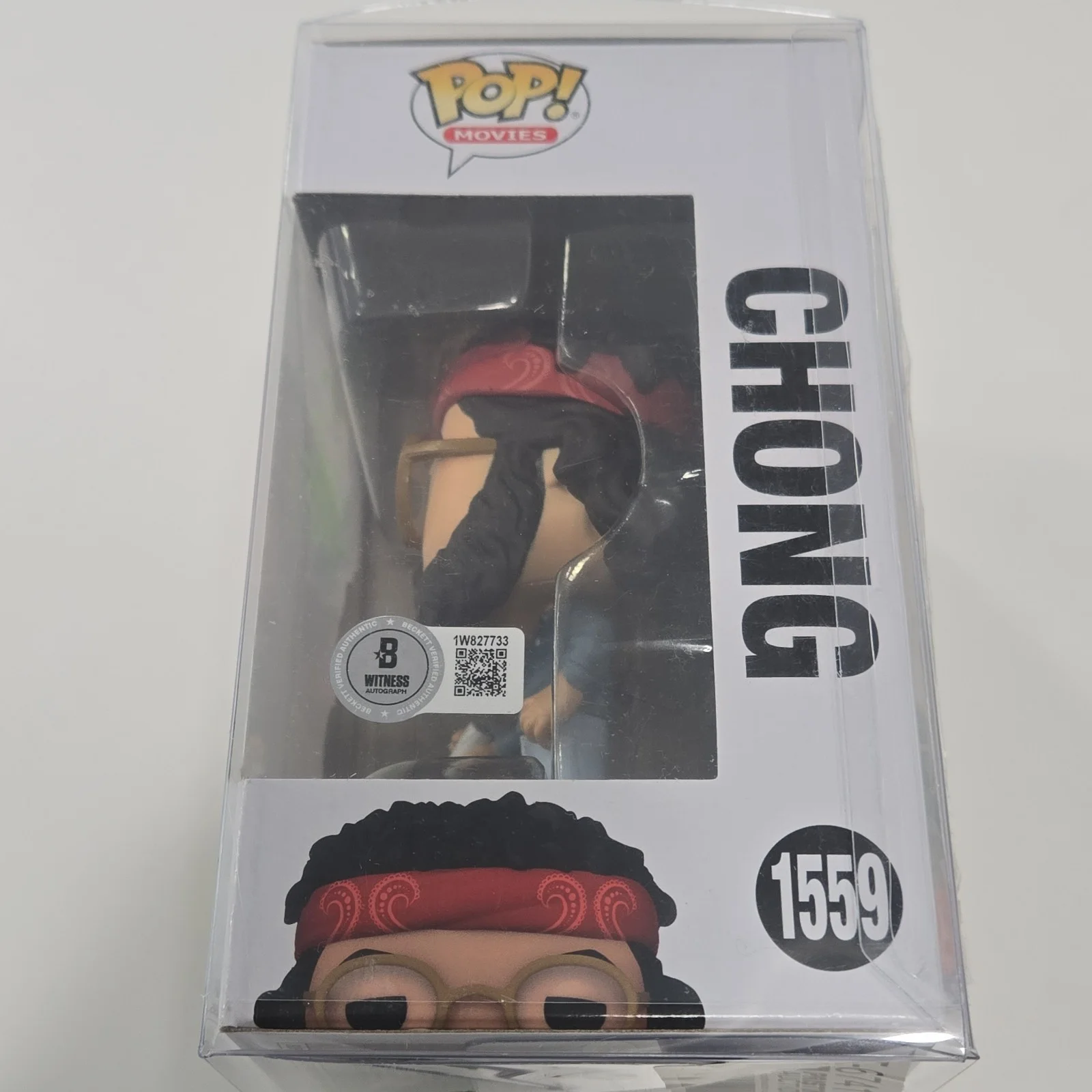 Tommy Chong — Tommy Chong Signed Cheech & Chong's Up In Smoke Funko POP! #1559 Beckett COA, изображение 2