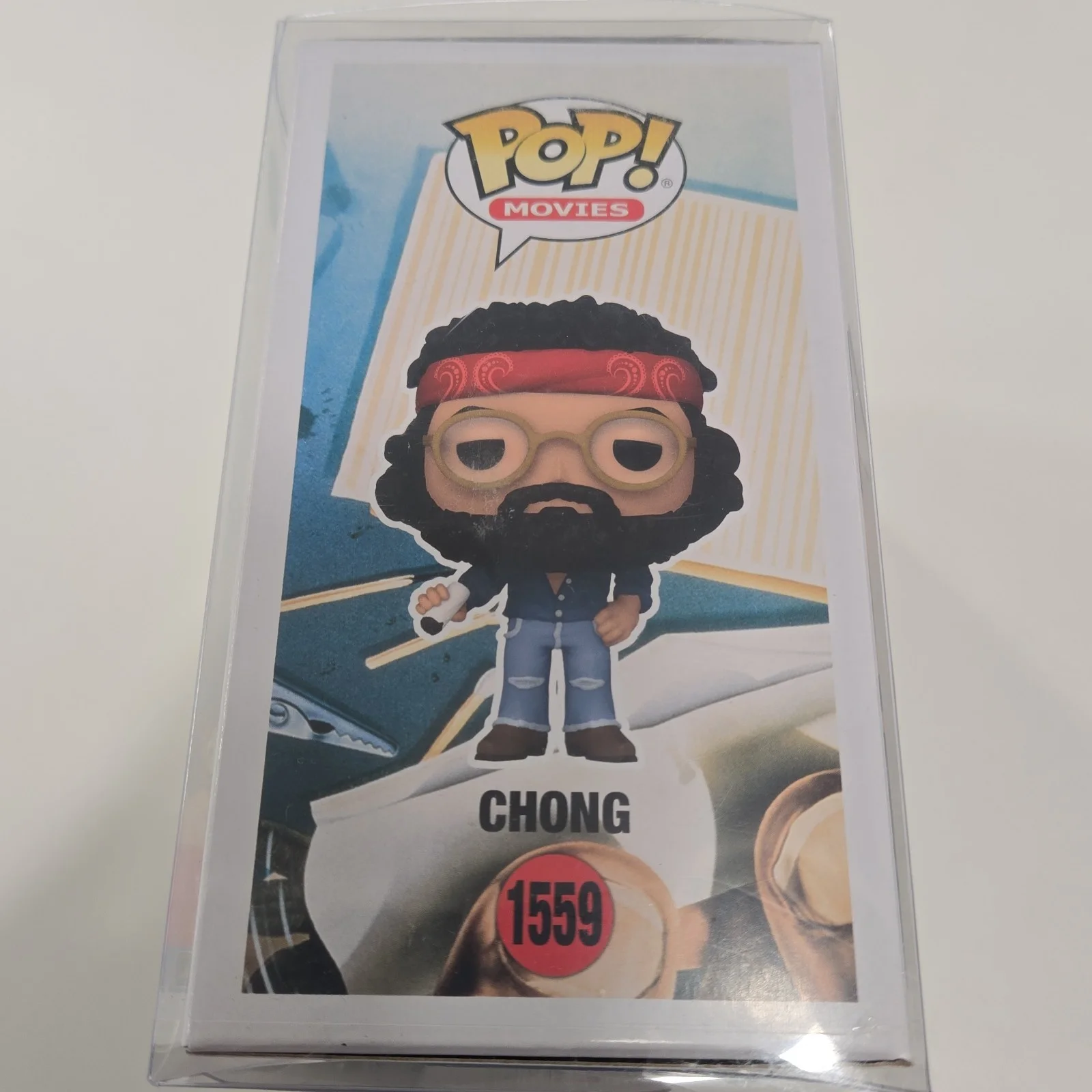 Tommy Chong — Tommy Chong Signed Cheech & Chong's Up In Smoke Funko POP! #1559 Beckett COA, изображение 5