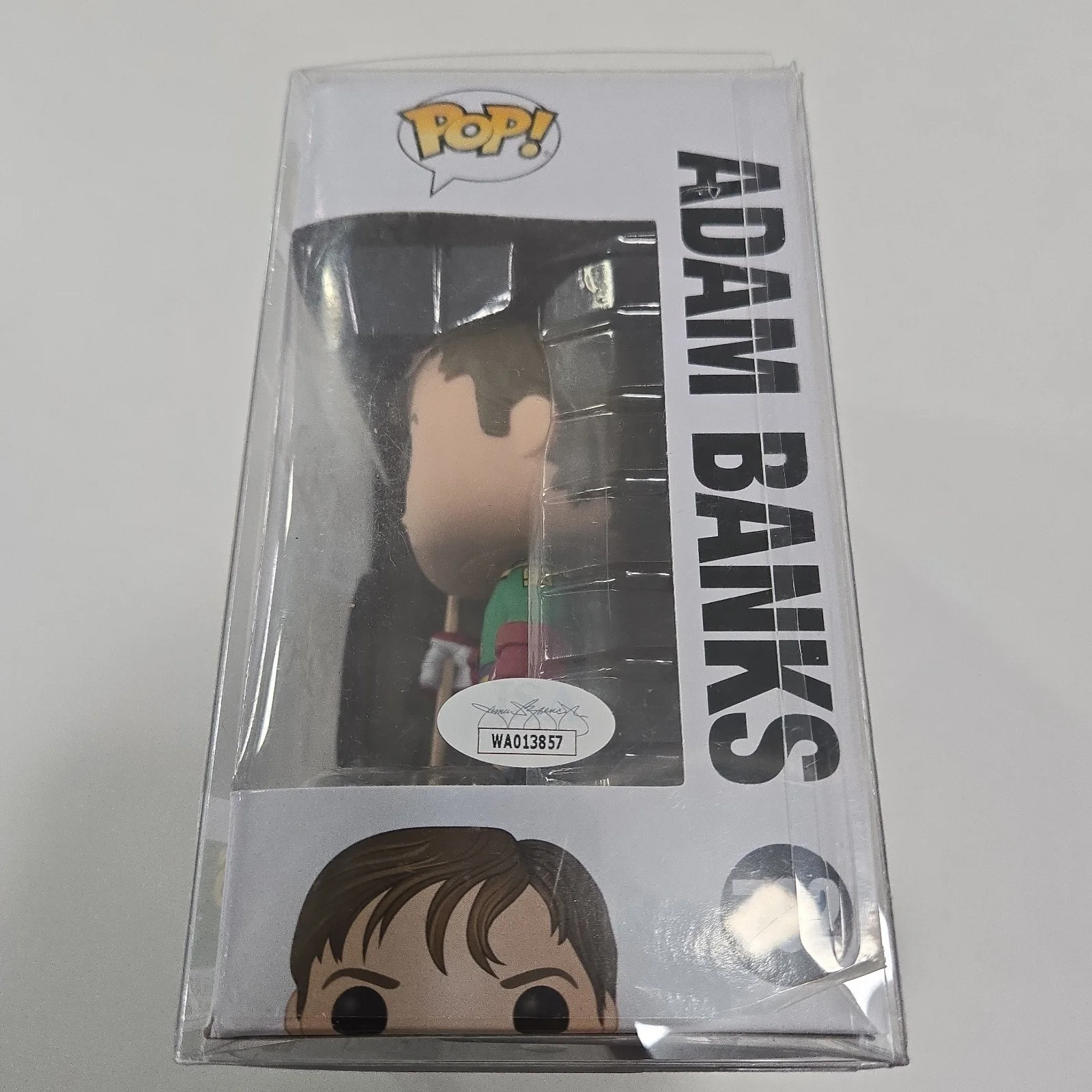 Vincent LaRusso — Vincent LaRusso Signed “Banks #99” Funko Pop Figure #792 “The Mighty Ducks” JSA, изображение 3