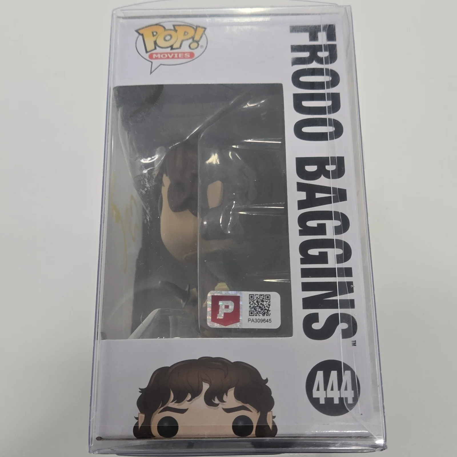 Elijah Wood — Elijah Wood Signed Funko Frodo Baggins Lord of the Rings #444 Beckett COA, изображение 3