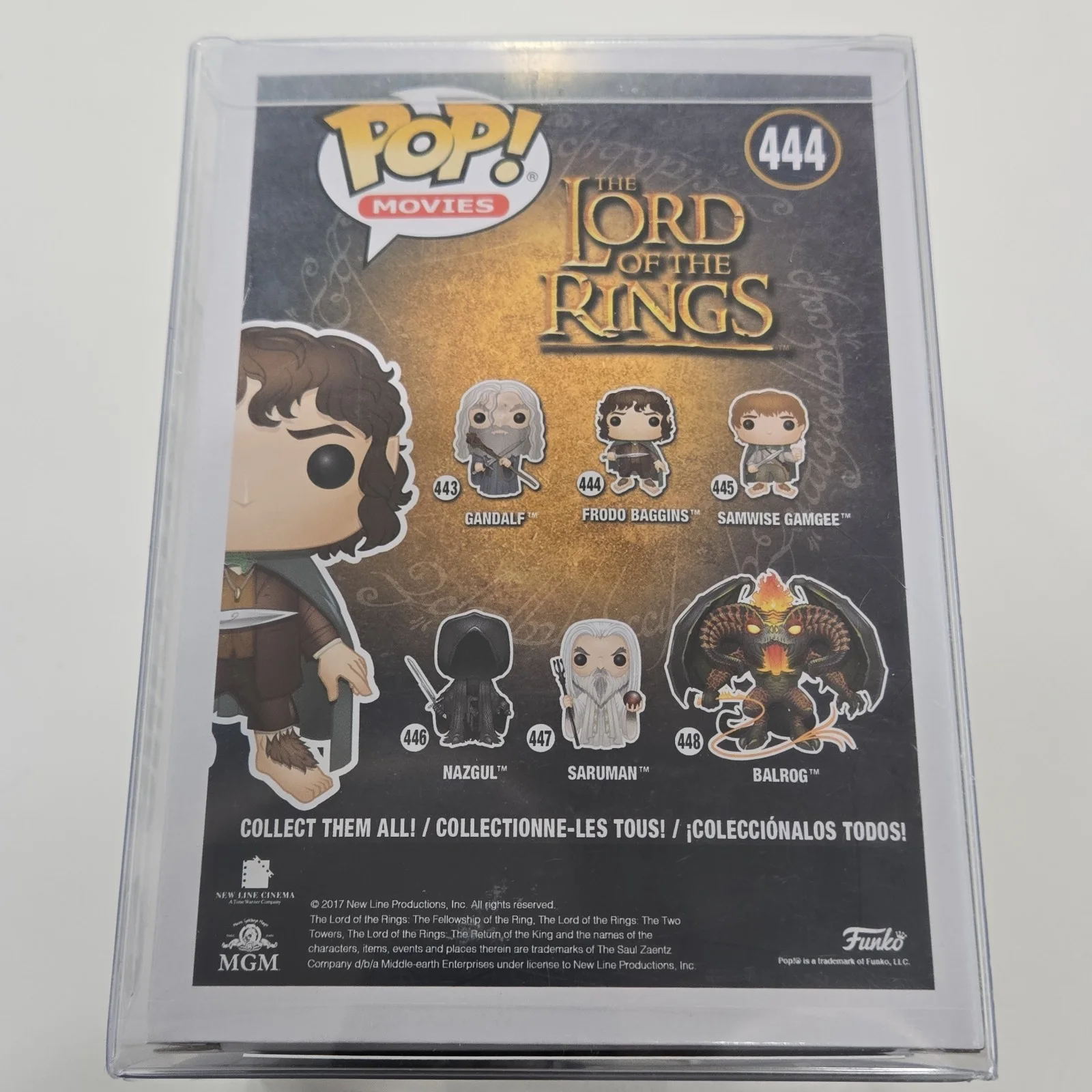Elijah Wood — Elijah Wood Signed Funko Frodo Baggins Lord of the Rings #444 Beckett COA, изображение 4