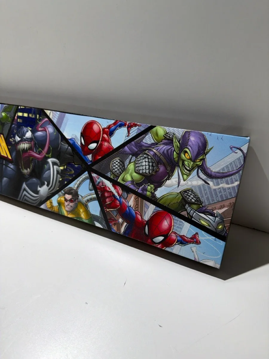 MARVEL STUDIOS PICTURE SPIDER-MAN VENOM GREEN GOBLIN CANVAS STYLE (P32011981), image 4