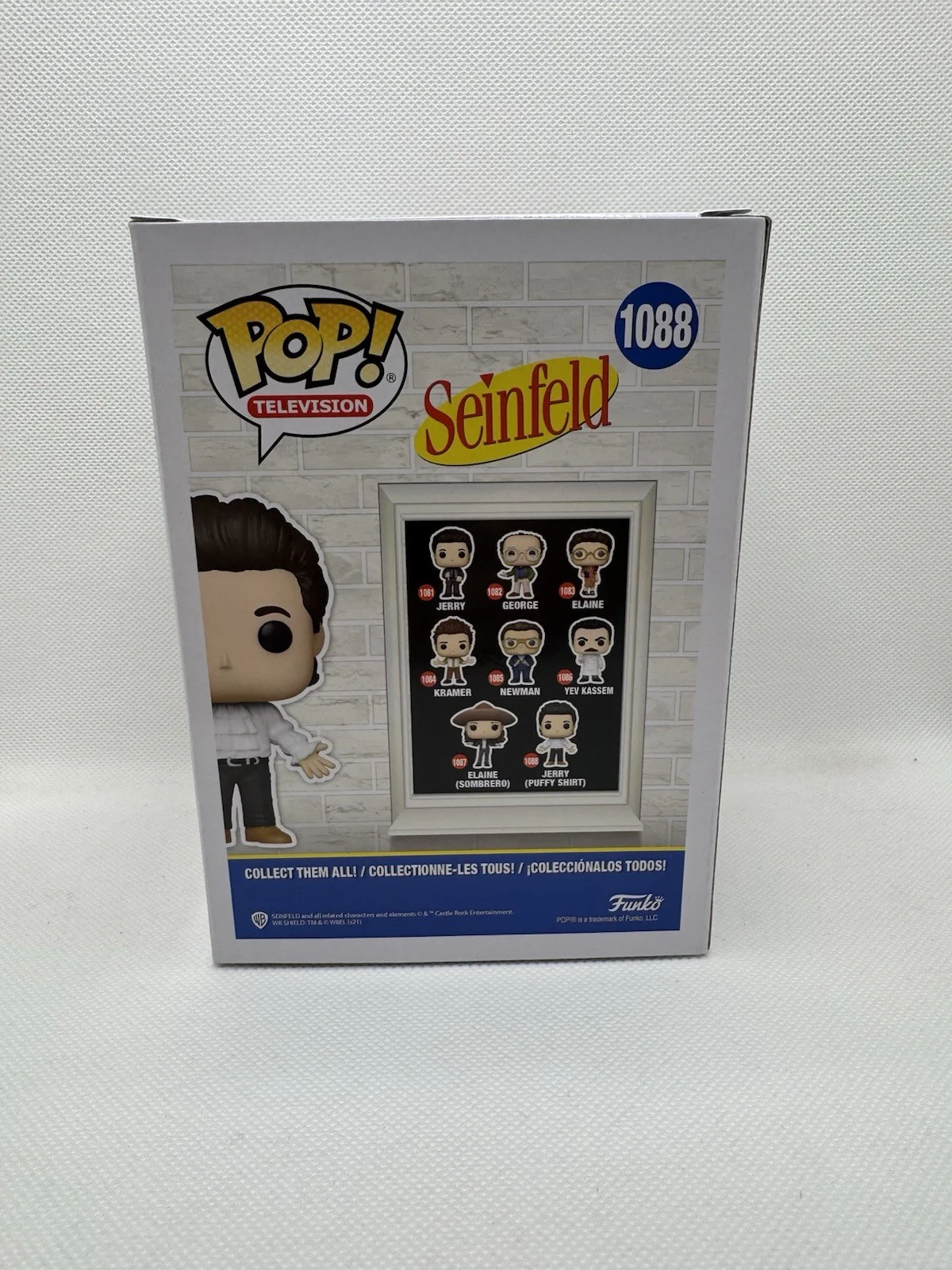 Jerry Seinfeld — Jerry Seinfeld Signed Autograph Seinfeld Funko Pop #1088 JSA COA AUTHENTIC, image 4