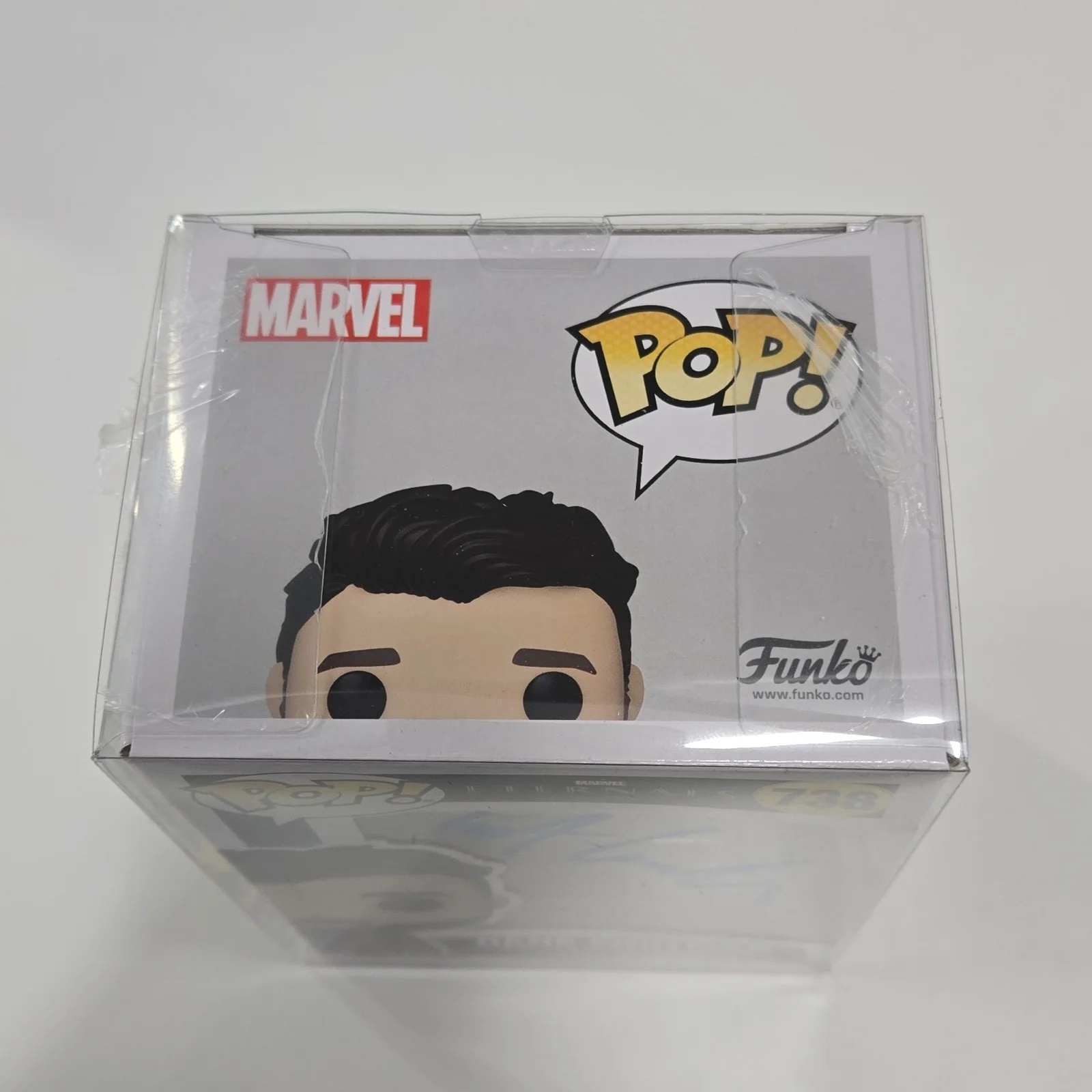 Kit Harington — Kit Harington Signed Eternals Dane Whitman Funko Pop #738 Beckett COA, image 3