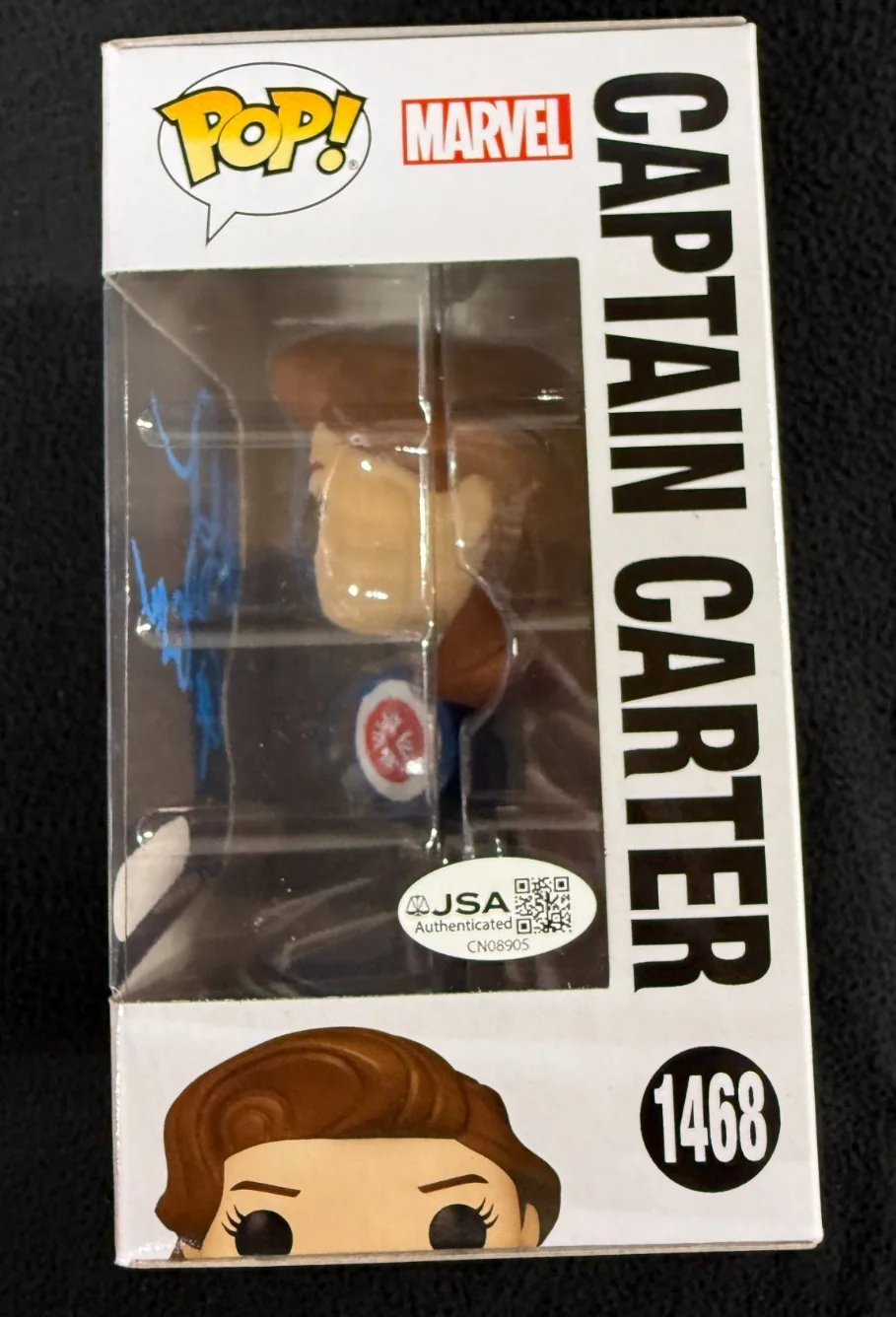 Hayley Atwell — Hayley Atwell Signed & Inscribed Captain Carter What If Funko Pop Figure JSA COA, image 3