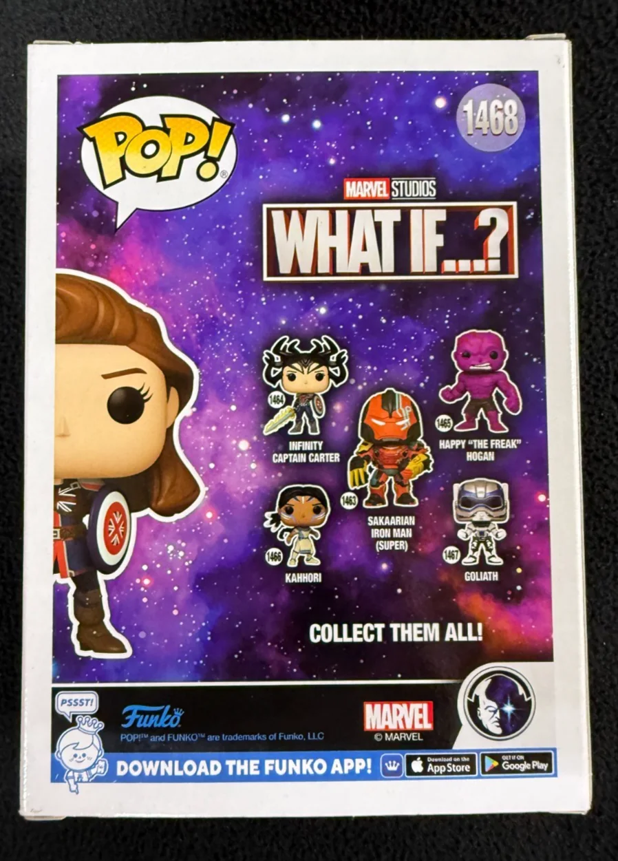 Hayley Atwell — Hayley Atwell Signed & Inscribed Captain Carter What If Funko Pop Figure JSA COA, image 4