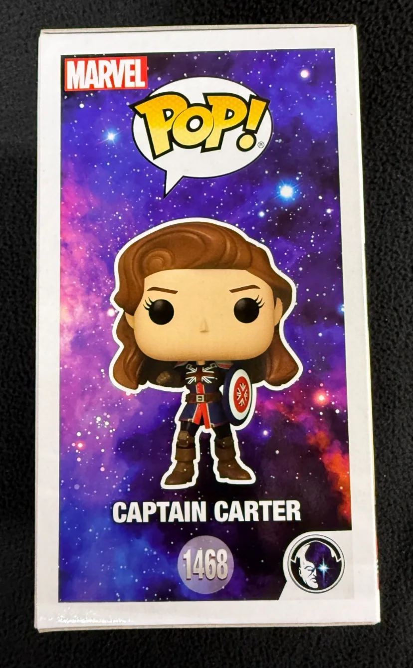 Hayley Atwell — Hayley Atwell Signed & Inscribed Captain Carter What If Funko Pop Figure JSA COA, image 5