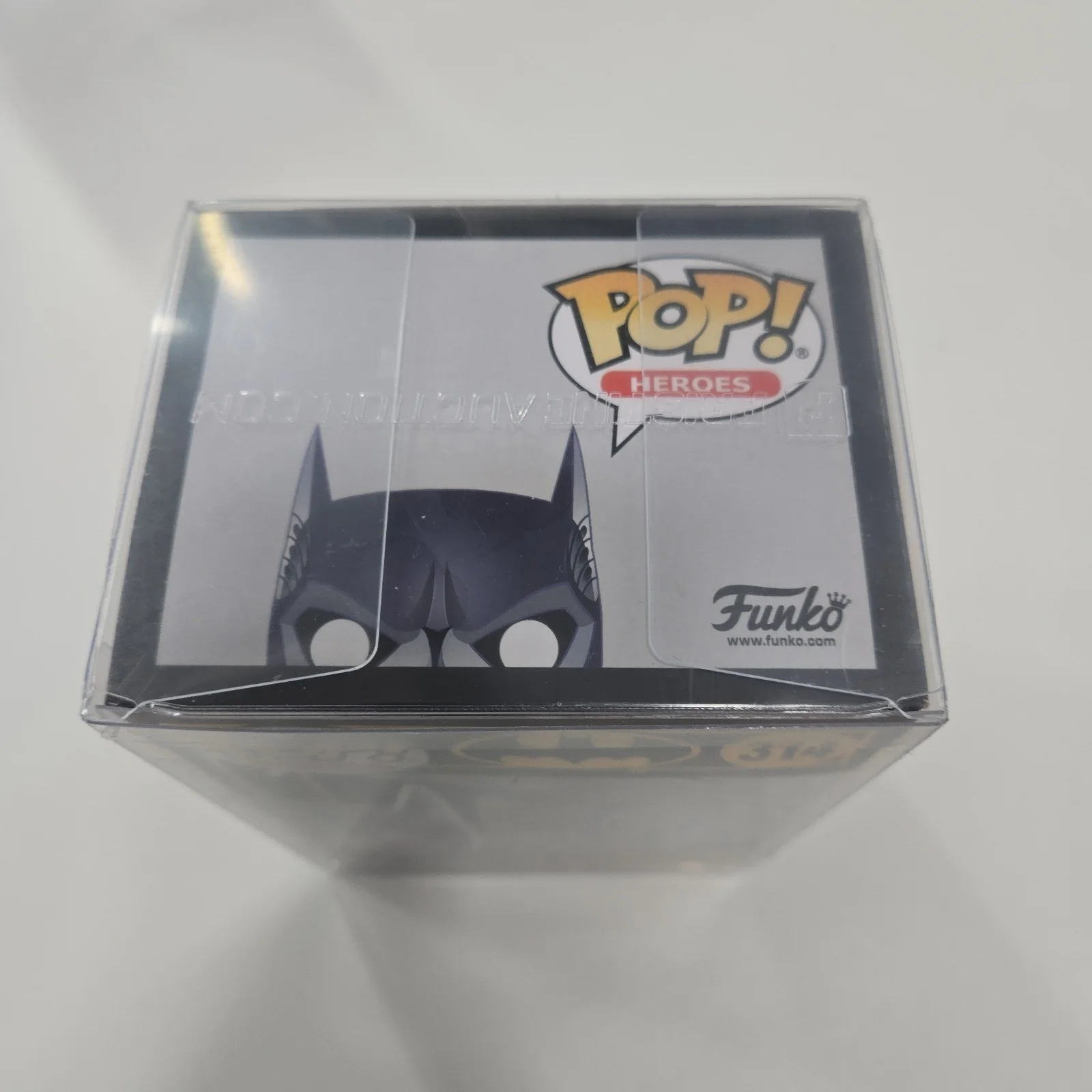 George Clooney — George Clooney Signed Funko Pop #314 Batman (Blue Ink) - ACOA Authenticated, image 2