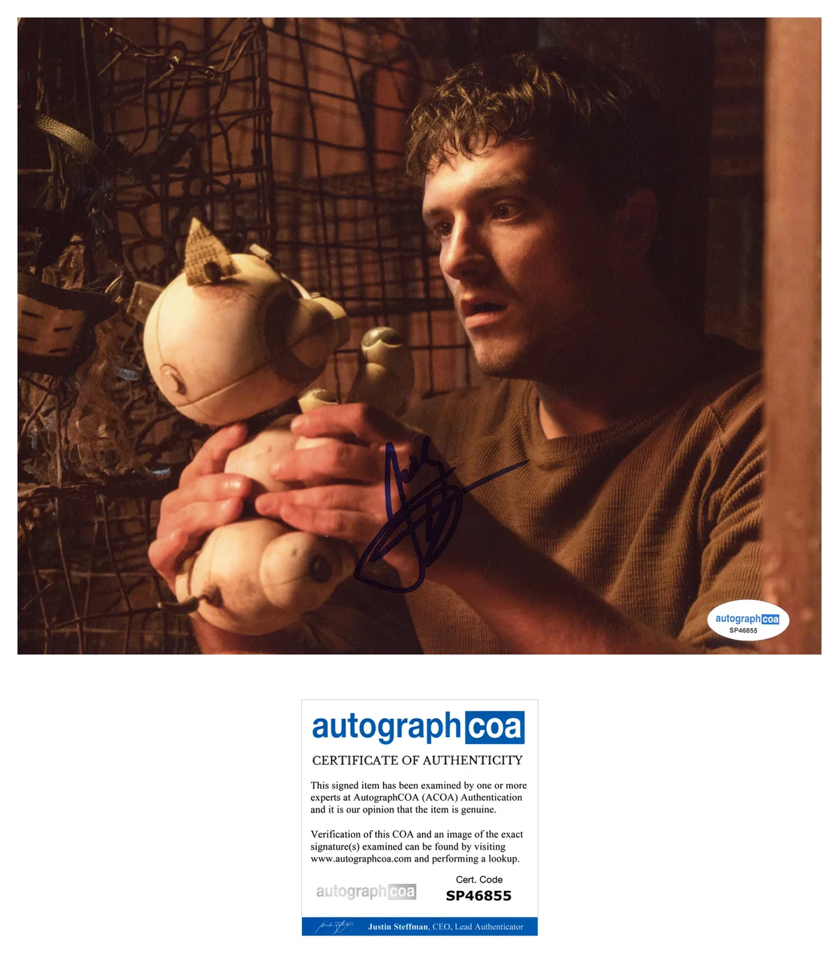 Josh Hutcherson FNAF Autographed Signed 8x10 Photo ACOA, изображение 2