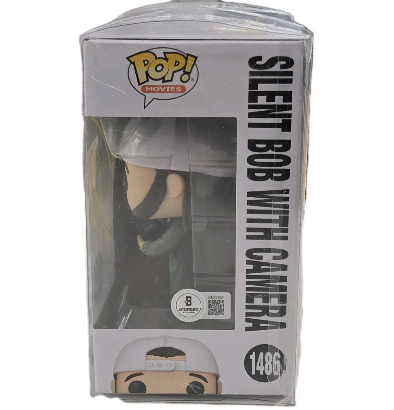 KEVIN SMITH — KEVIN SMITH SIGNED SILENT BOB WITH CAMERA FUNKO POP FIGURE CLERKS III w/COA, изображение 4