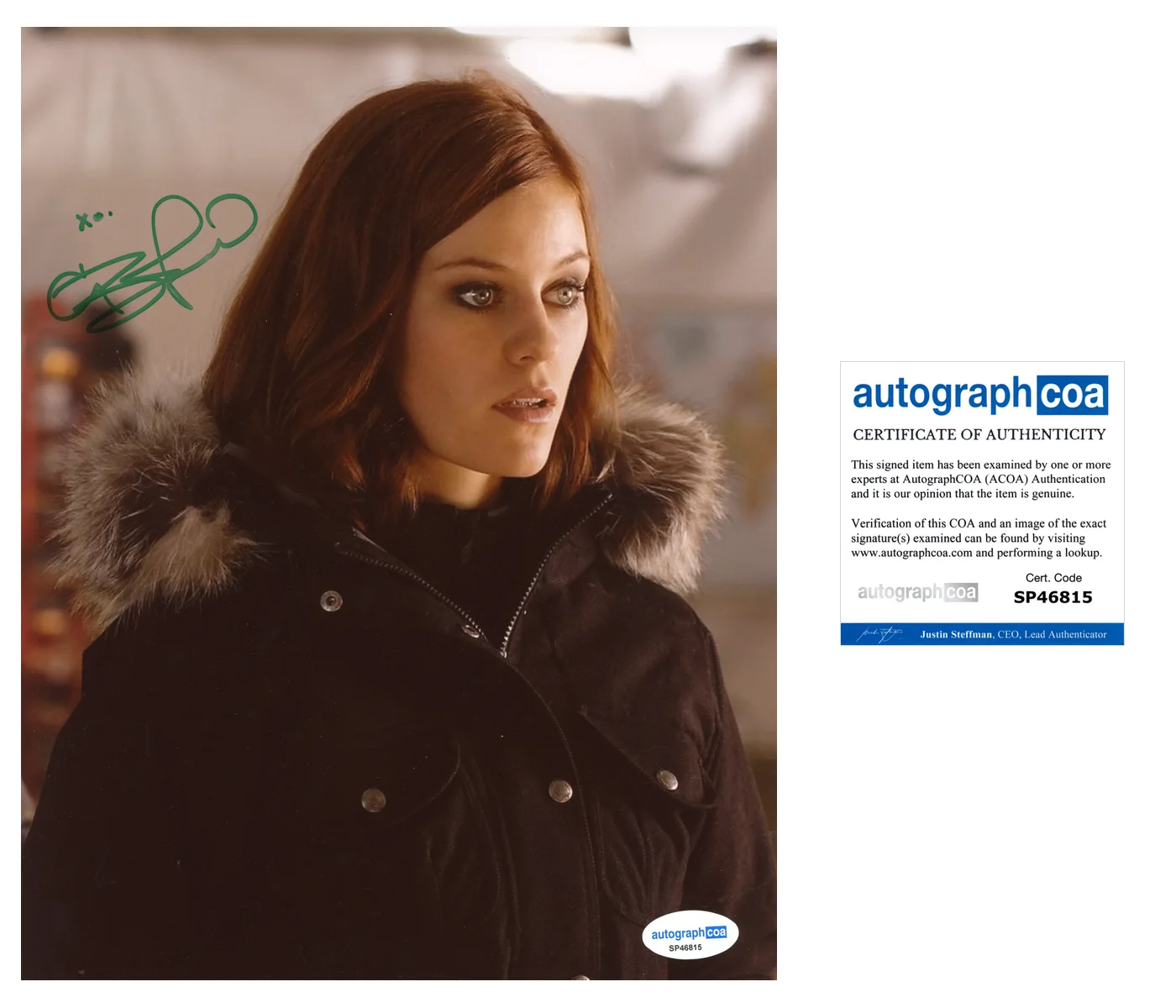 Cassidy Freeman Smallville Autographed Signed 8x10 Photo ACOA, изображение 2