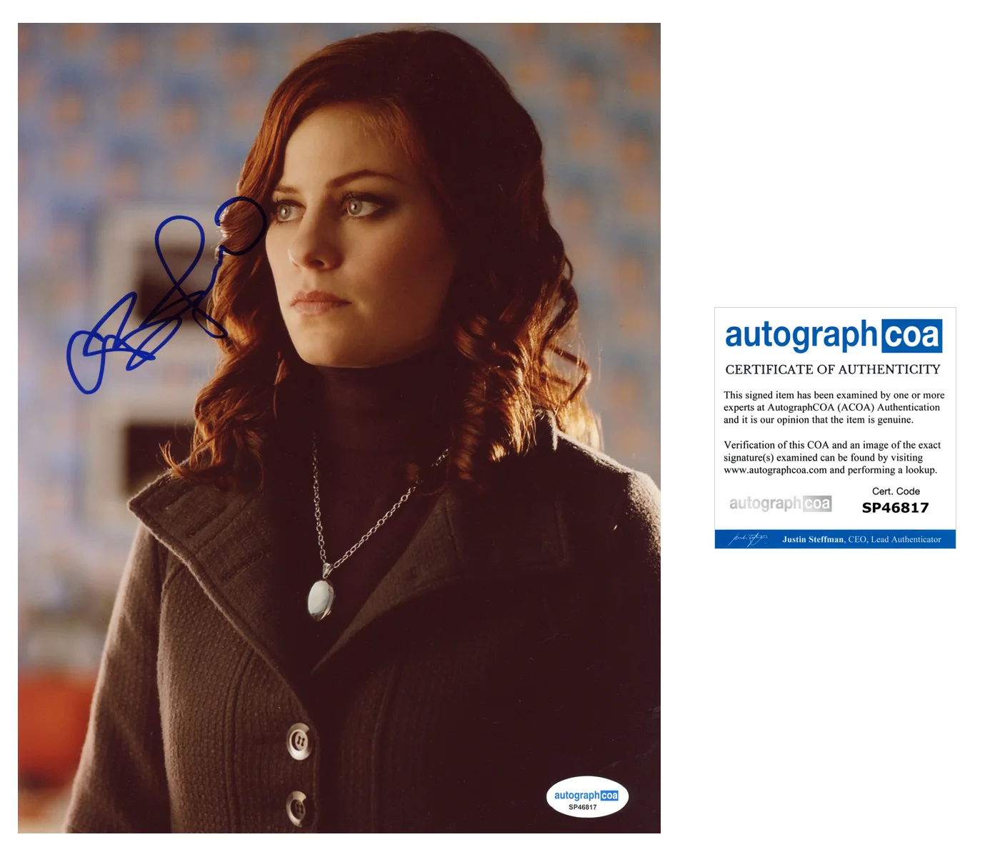 Cassidy Freeman Smallville Autographed Signed 8x10 Photo ACOA, изображение 2