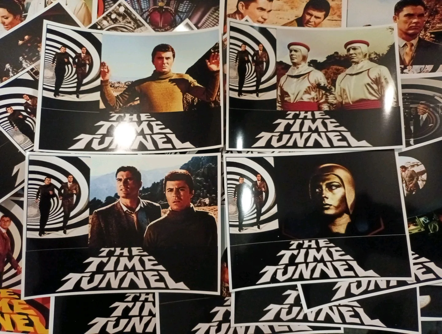 The Time Tunnel 1966. 22 Glossy 6x5ins Unofficial Lobby Cards. New., изображение 2