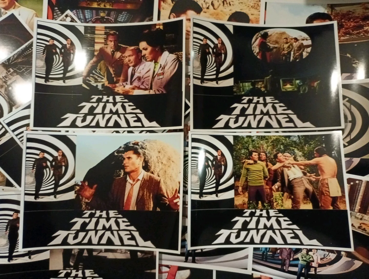 The Time Tunnel 1966. 22 Glossy 6x5ins Unofficial Lobby Cards. New., изображение 3
