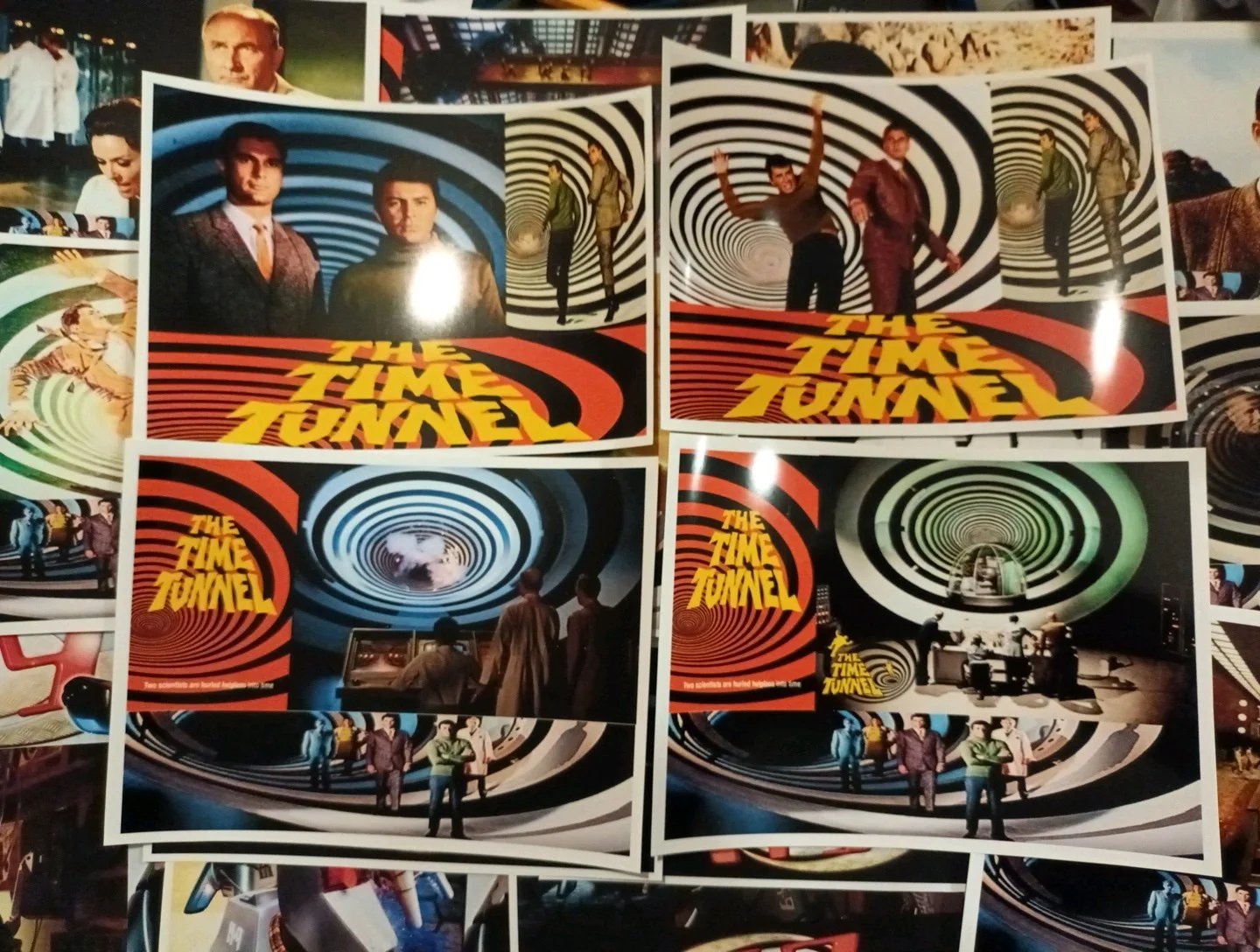 The Time Tunnel 1966. 22 Glossy 6x5ins Unofficial Lobby Cards. New., изображение 5