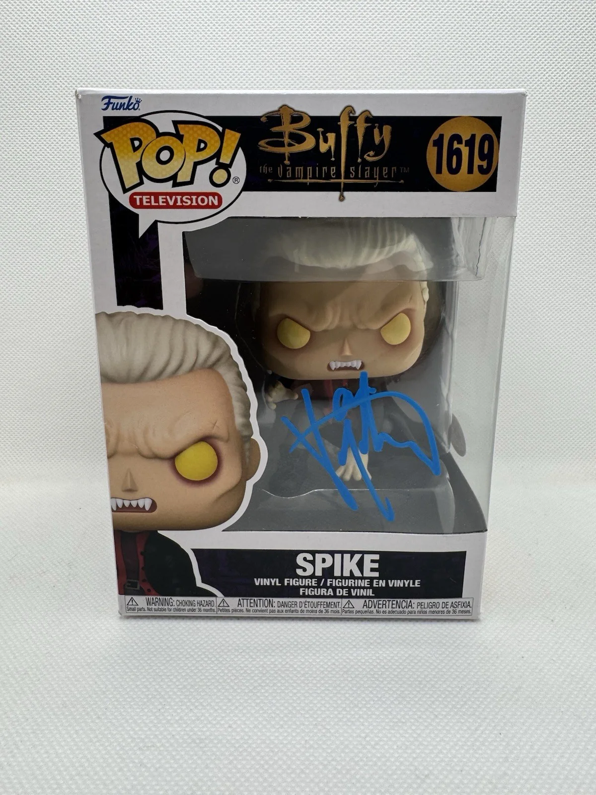 JAMES MARSTERS — JAMES MARSTERS SIGNED BUFFY THE VAMPIRE SLAYER FUNKO POP SPIKE JSA COA AUTOGRAPH