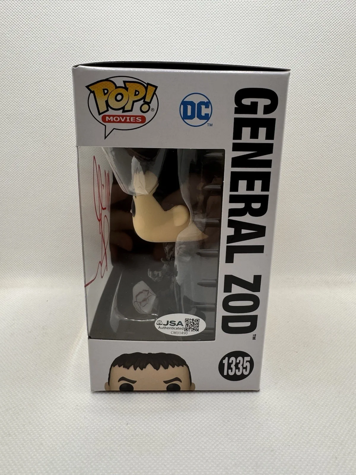 Michael Shannon Signed General Zod Funko Pop # 1335 Superman Flash JSA Autograph, image 2