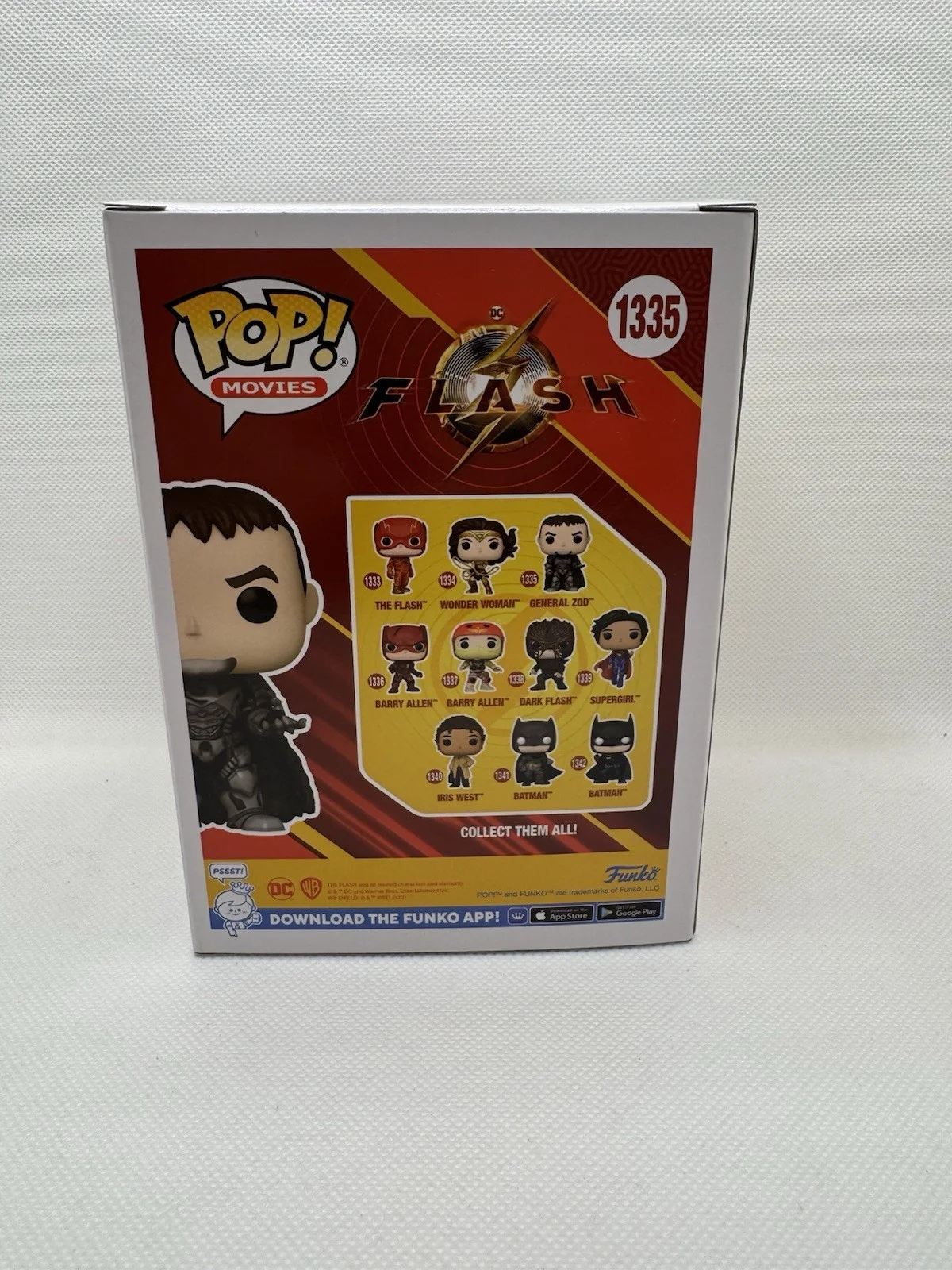 Michael Shannon Signed General Zod Funko Pop # 1335 Superman Flash JSA Autograph, image 4