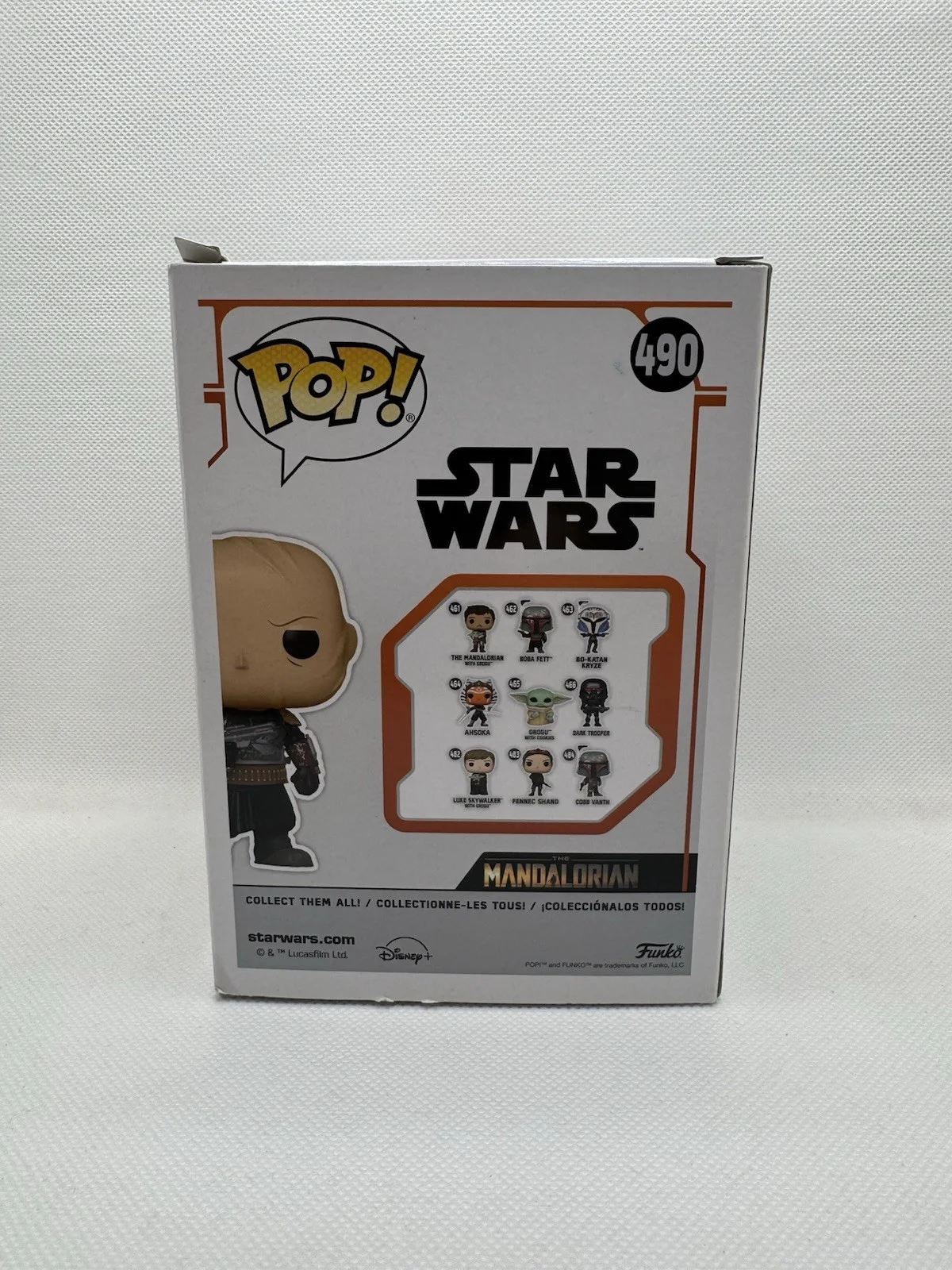 TEMUERA MORRISON SIGNED BOBA FETT FUNKO POP #490 STAR WARS JSA AUTOGRAPH DAMAGE, изображение 5