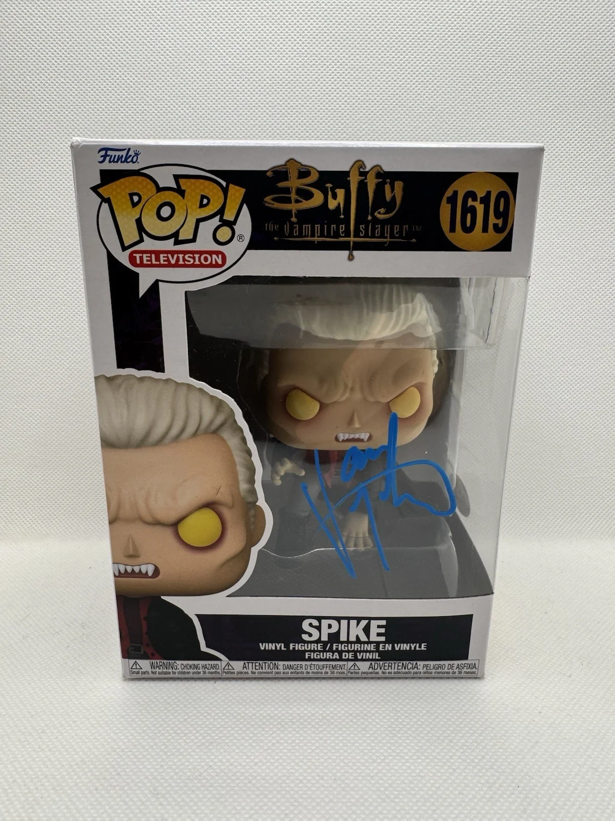 JAMES MARSTERS — JAMES MARSTERS SIGNED BUFFY THE VAMPIRE SLAYER FUNKO POP SPIKE JSA COA AUTOGRAPH