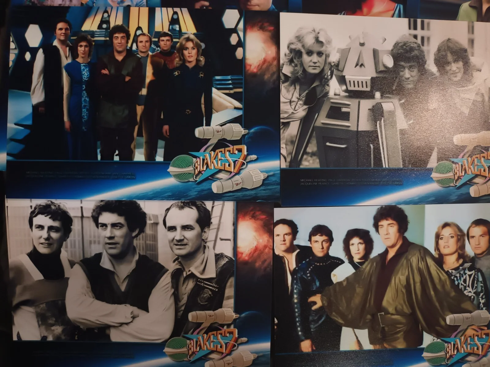 Blakes's 7. 12 rare glossy 7x5ins unoffical Lobby Cards. New, image 3