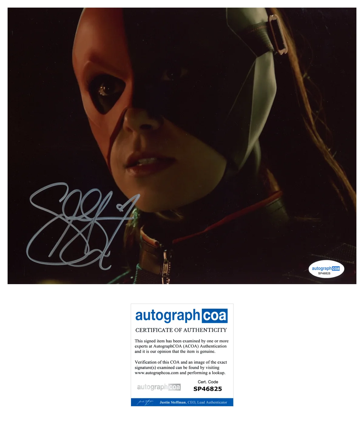 Summer Glau Arrow Autographed Signed 8x10 Photo ACOA, image 2