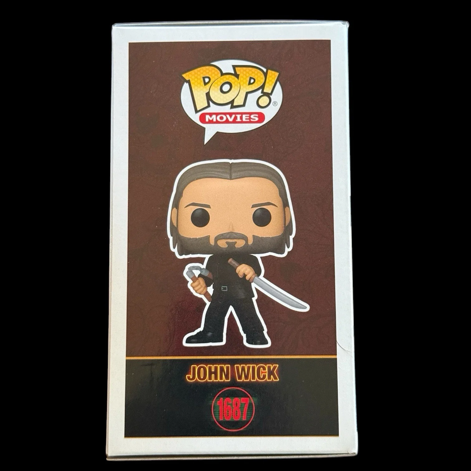 Keanu Reeves Signed John Wick Funko Pop #1687 PSA/DNA COA Autograph, изображение 4
