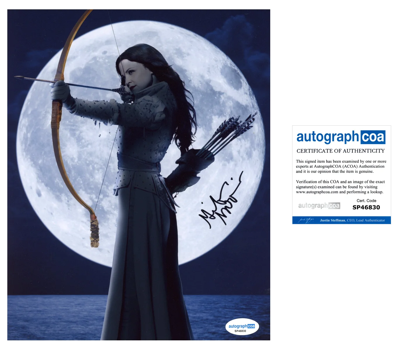 Ginnifer Goodwin Once Upon A Time Autographed Signed 8x10 Photo ACOA, изображение 2