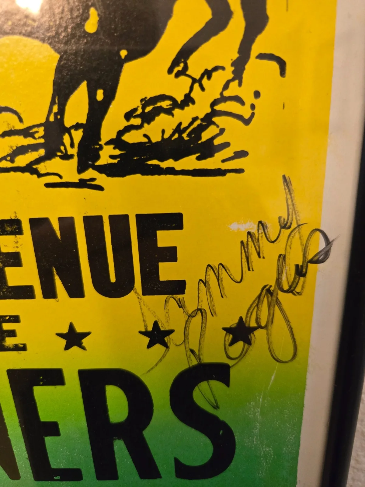 1997 Dead Reckoners Signed Gil Fest Concert Poster Kieran Kane Welch, image 5