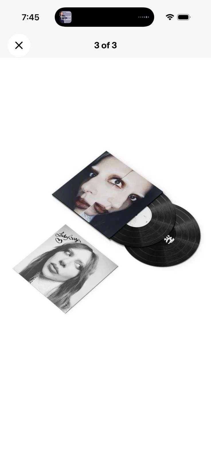 LADY GAGA Mayhem Store Exclusive 180g Black Vinyl w/ SIGNED Insert, изображение 2