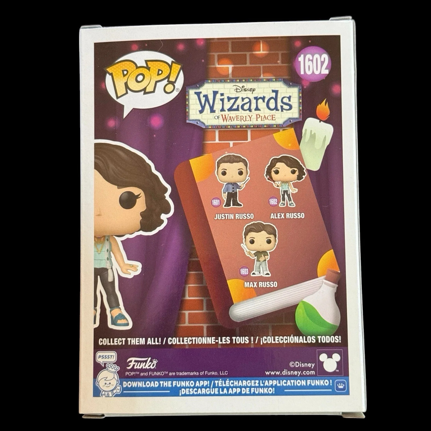 Selena Gomez Signed Alex Russo Funko Pop #1602 PSA/DNA COA Autograph Wizards, изображение 3