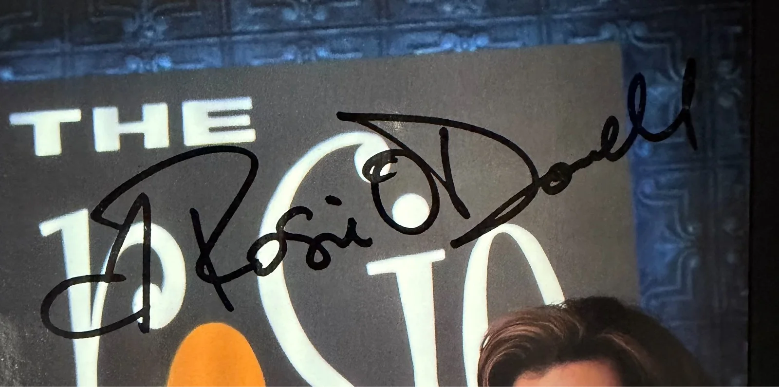 Rosie O'Donnell — Autographed Signed Rosie O'Donnell Black & White Photo JSA Celebrity Vintage, image 2