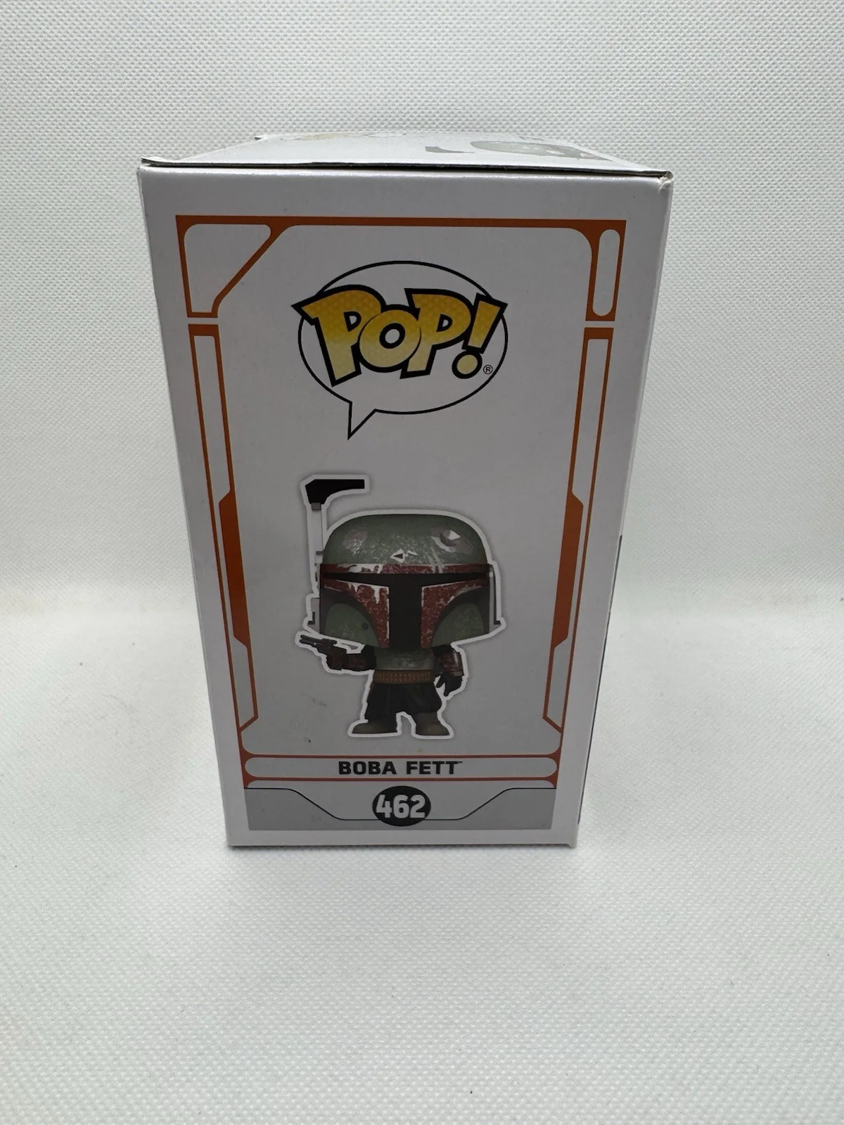 TEMUERA MORRISON SIGNED BOBA FETT FUNKO POP #462 STAR WARS THE MANDALORIAN JSA, изображение 5