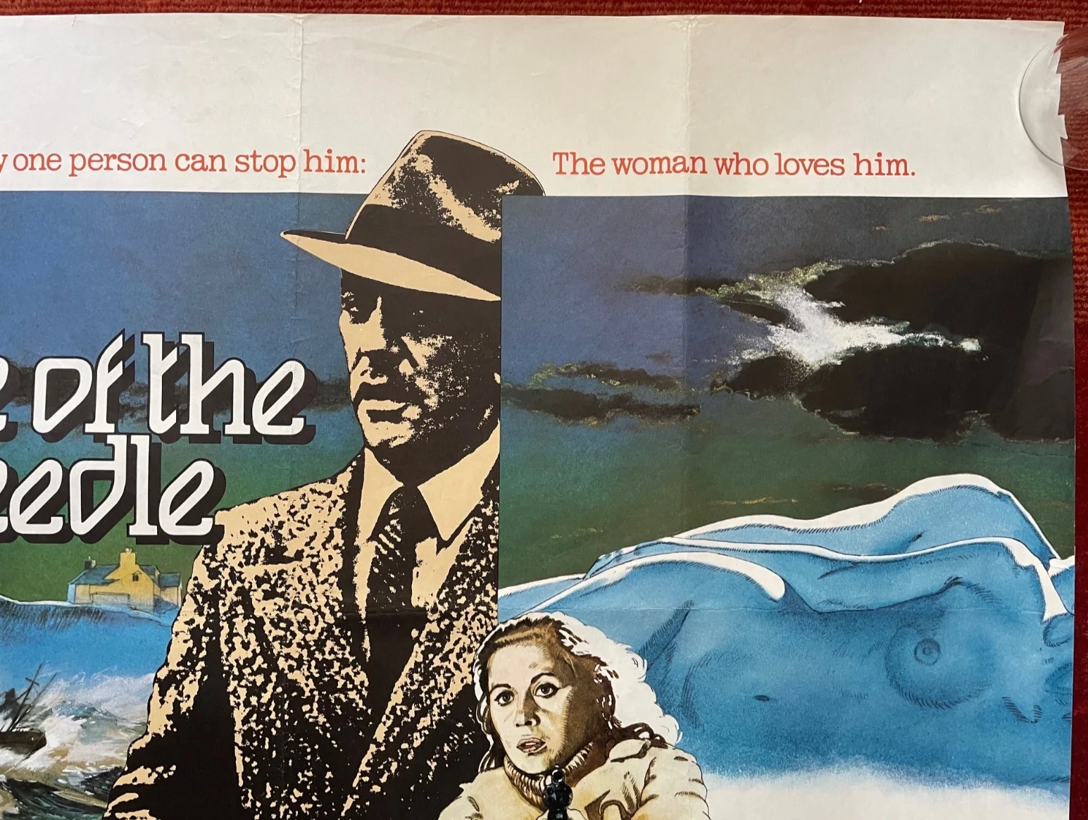 EYE OF THE NEEDLE (1981) Original UK Quad Movie Film Poster Kate Nelligan, изображение 3