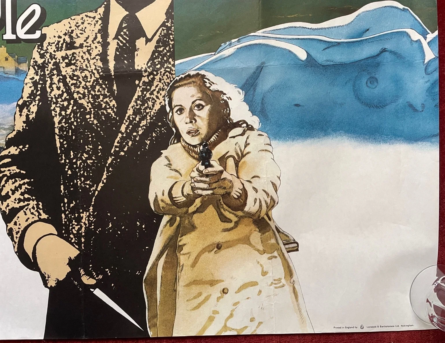 EYE OF THE NEEDLE (1981) Original UK Quad Movie Film Poster Kate Nelligan, изображение 5