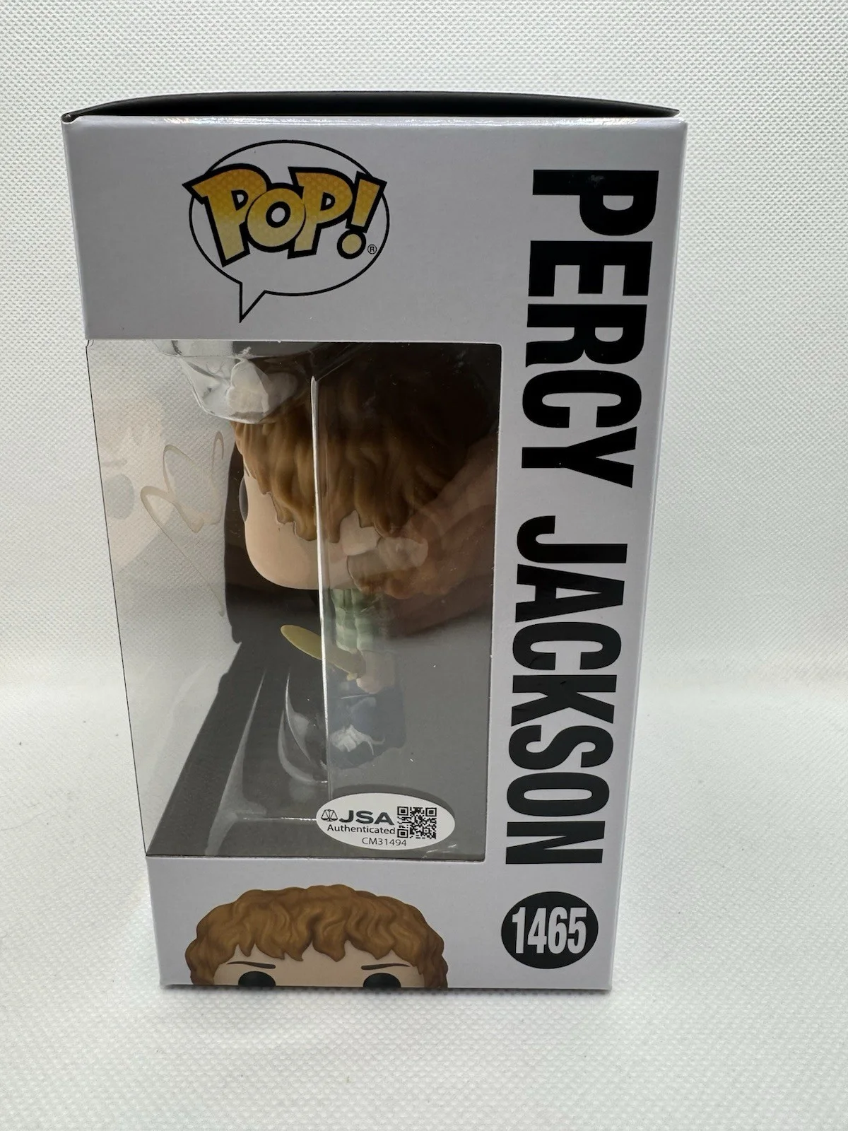 Walker Scobell — Walker Scobell Signed Percy Jackson Funko Pop #1465 JSA COA Autograph, image 2