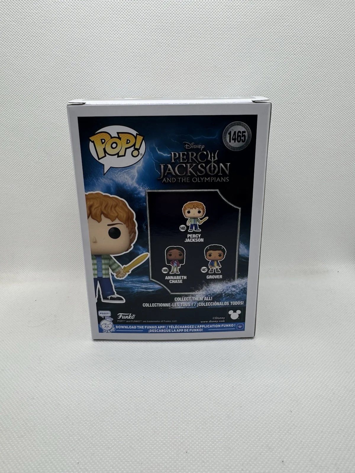 Walker Scobell — Walker Scobell Signed Percy Jackson Funko Pop #1465 JSA COA Autograph, image 4