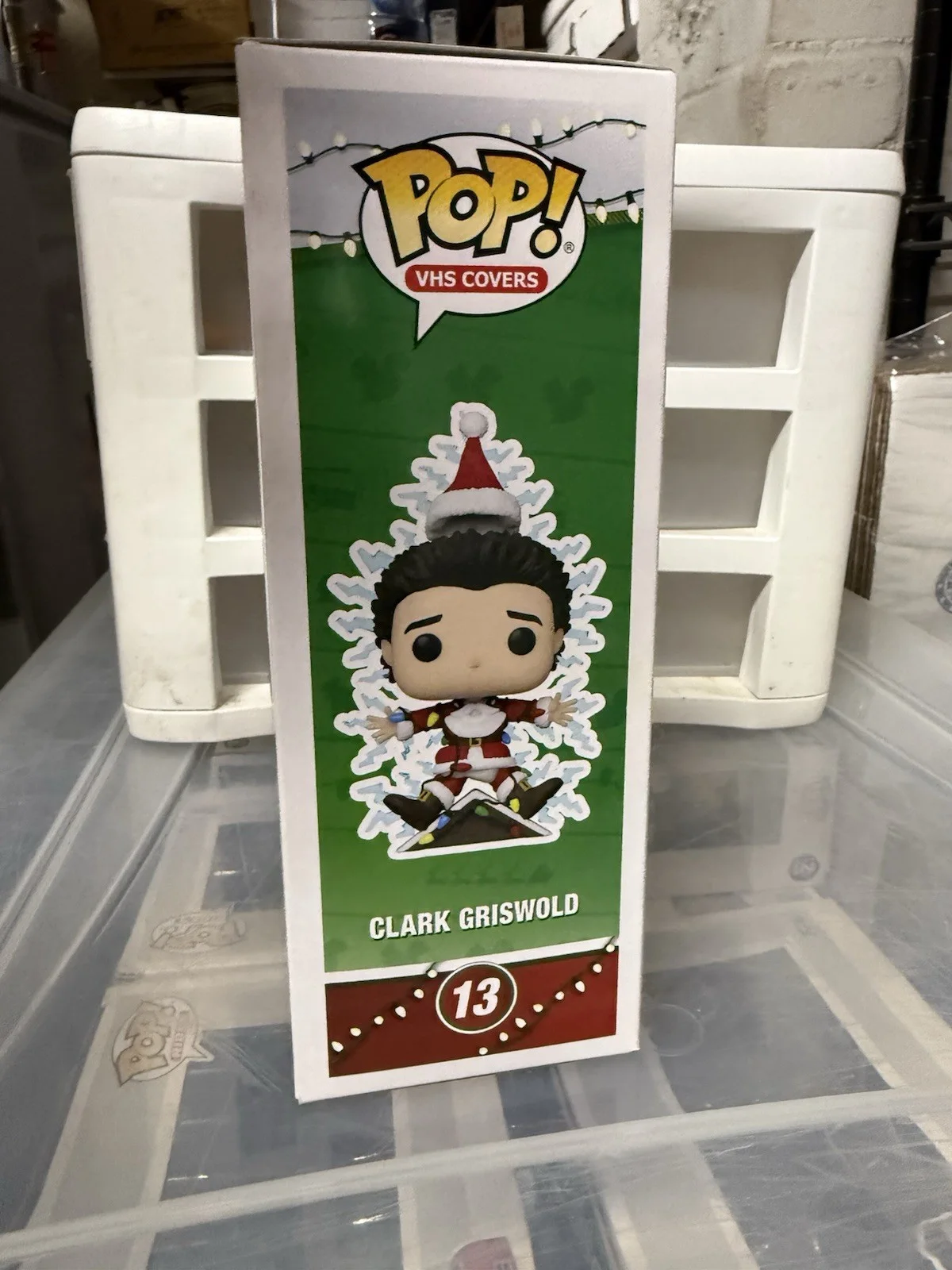 CHEVY CHASE 'CHRISTMAS VACATION' CLARK GRISWOLD SIGNED DVD COVER FUNKO BECKETT, image 4