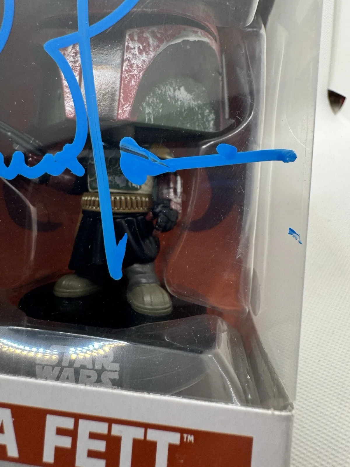 TEMUERA MORRISON SIGNED BOBA FETT FUNKO POP #462 STAR WARS THE MANDALORIAN JSA, изображение 2