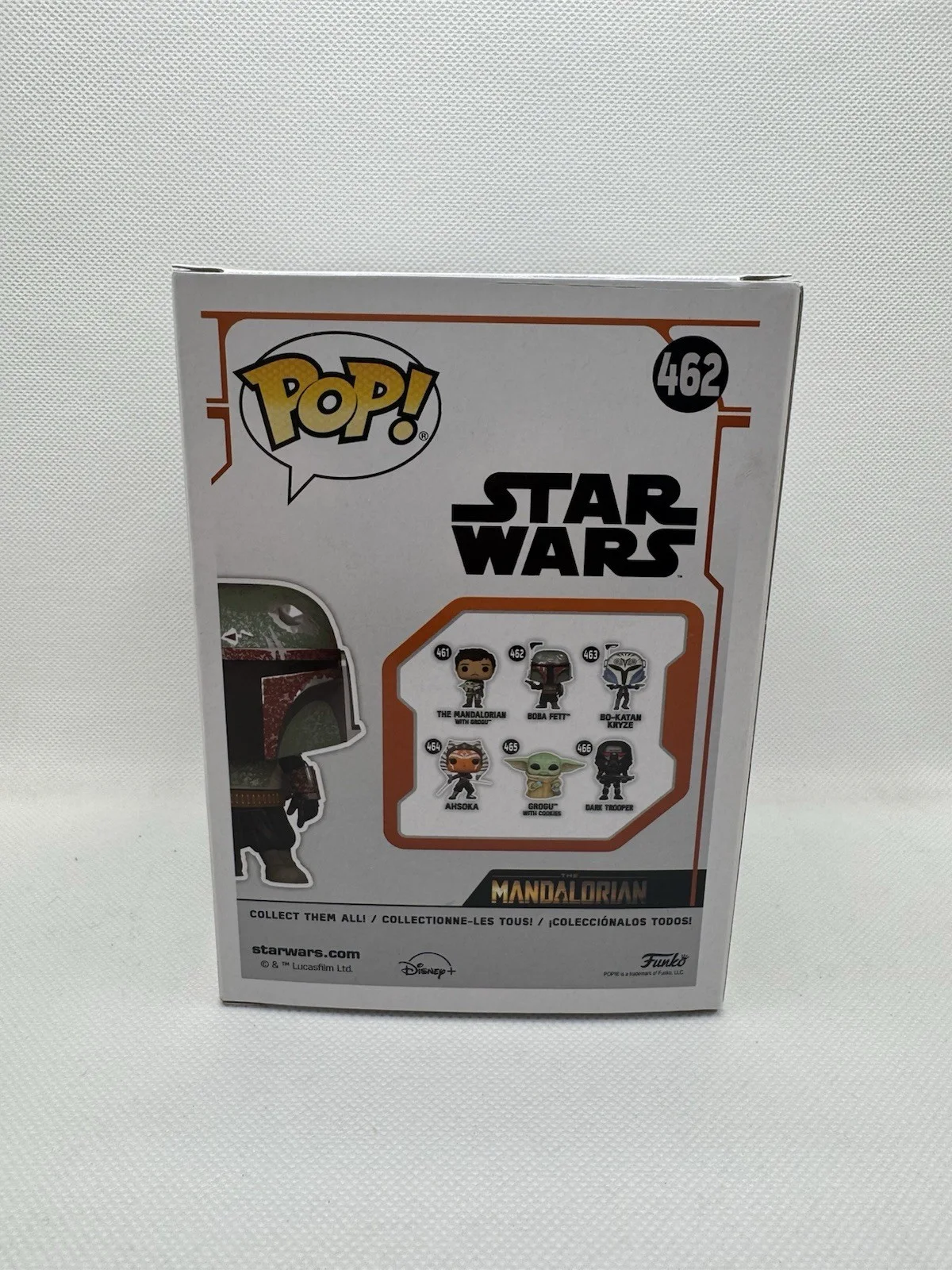 TEMUERA MORRISON SIGNED BOBA FETT FUNKO POP #462 STAR WARS THE MANDALORIAN JSA, изображение 4