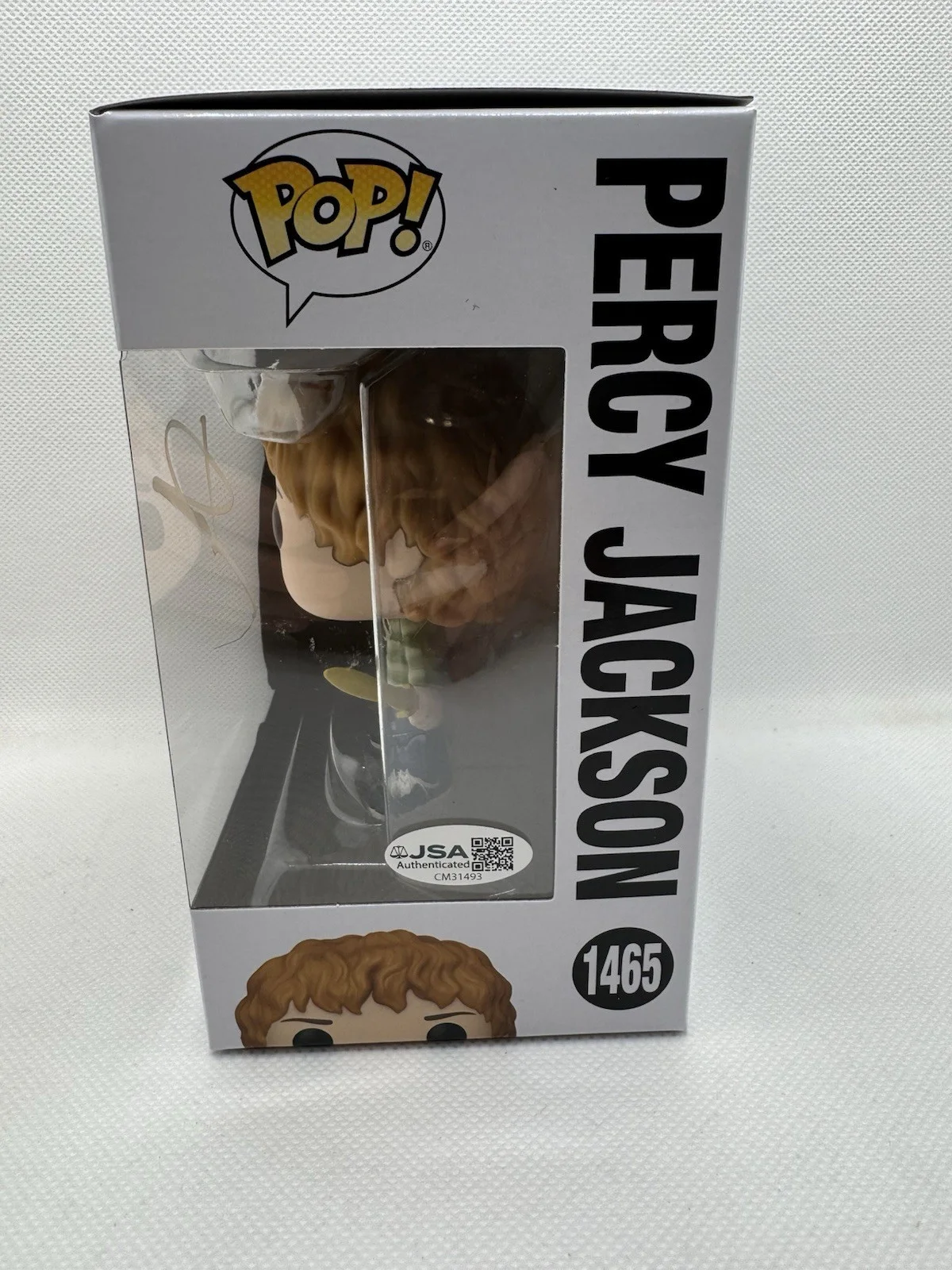 Walker Scobell — Walker Scobell Signed Percy Jackson Funko Pop #1465 JSA COA Autograph, image 2